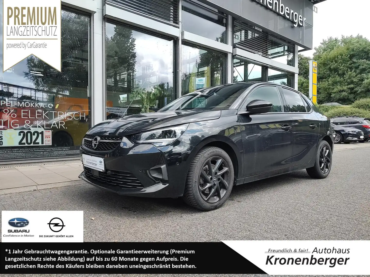 Opel Corsa F 1.2 GS Line Sitzheizung Allwetterreifen Schwarz - 1