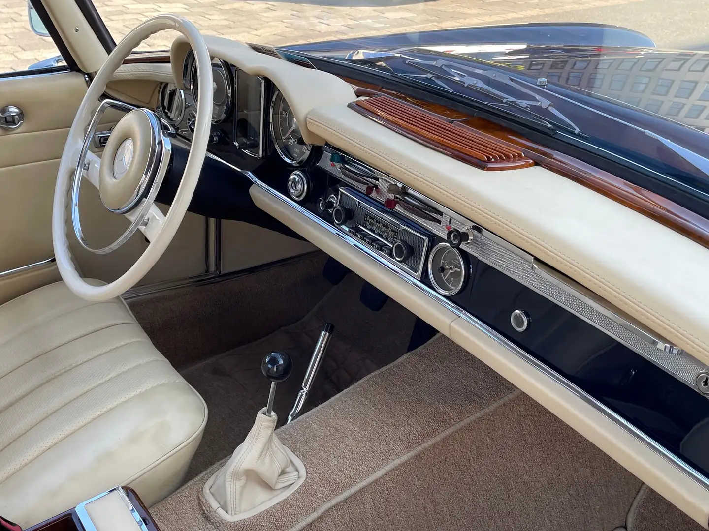 Mercedes-Benz SL 230 Pagode W113 *** schöne Farbkombination Modrá - 2