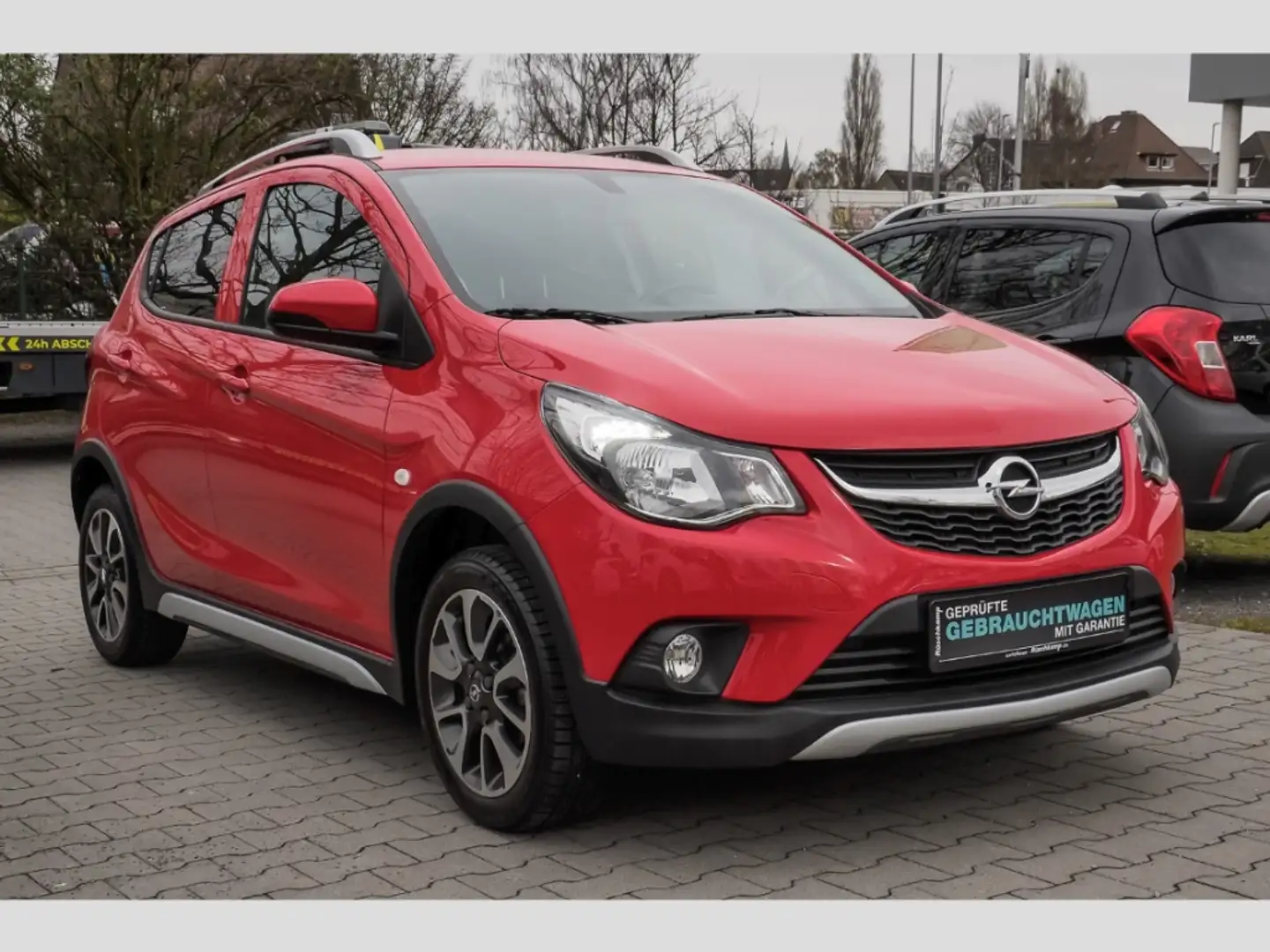 Opel Karl Rocks 1.0 Klima PDC SHZ LM Lenkr.Hz. Allwetter Rouge - 2