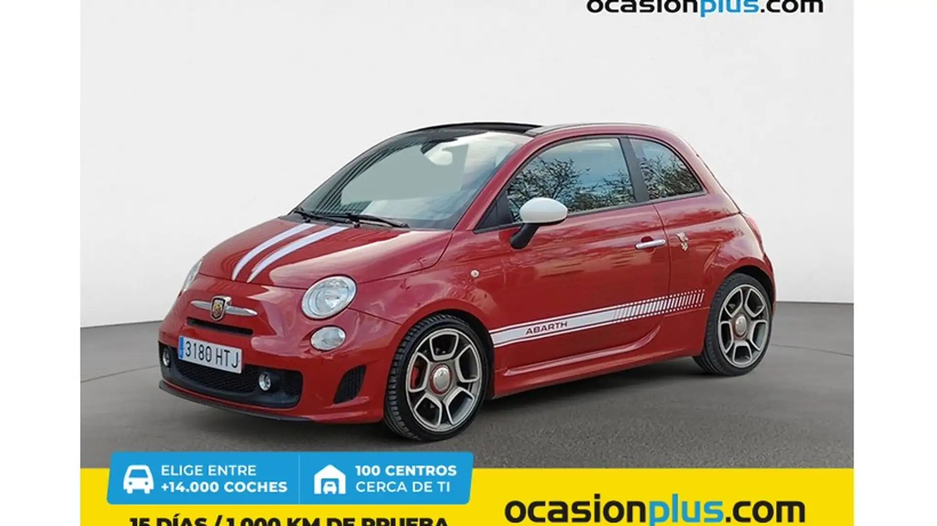 Abarth 595C 1.4T JET COMPETIZIONE SECUENCIAL 160 Rojo - 1