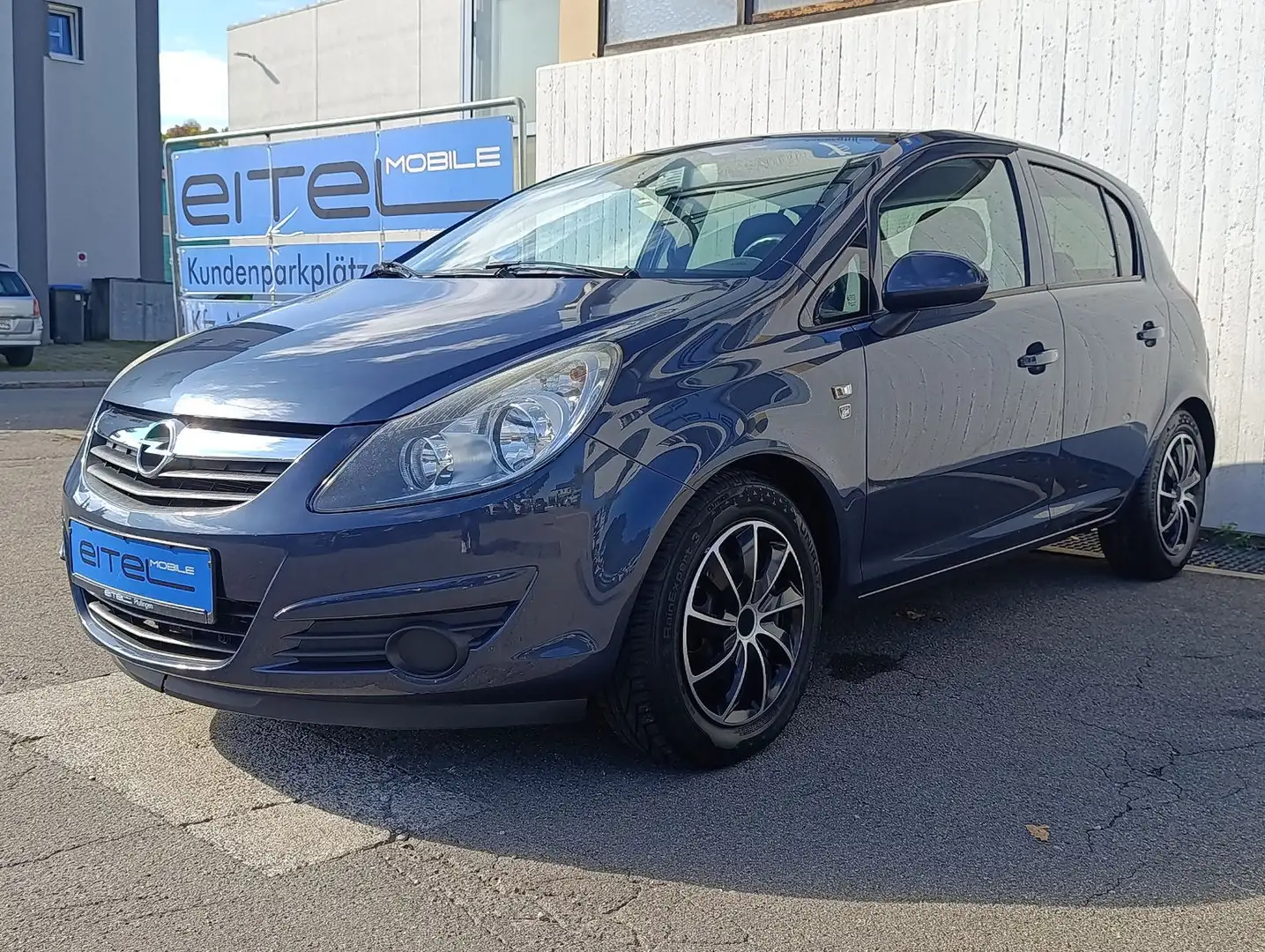Opel Corsa D Edition 111 Jahre Klima LHZ SHZ AHK PDC Azul - 1