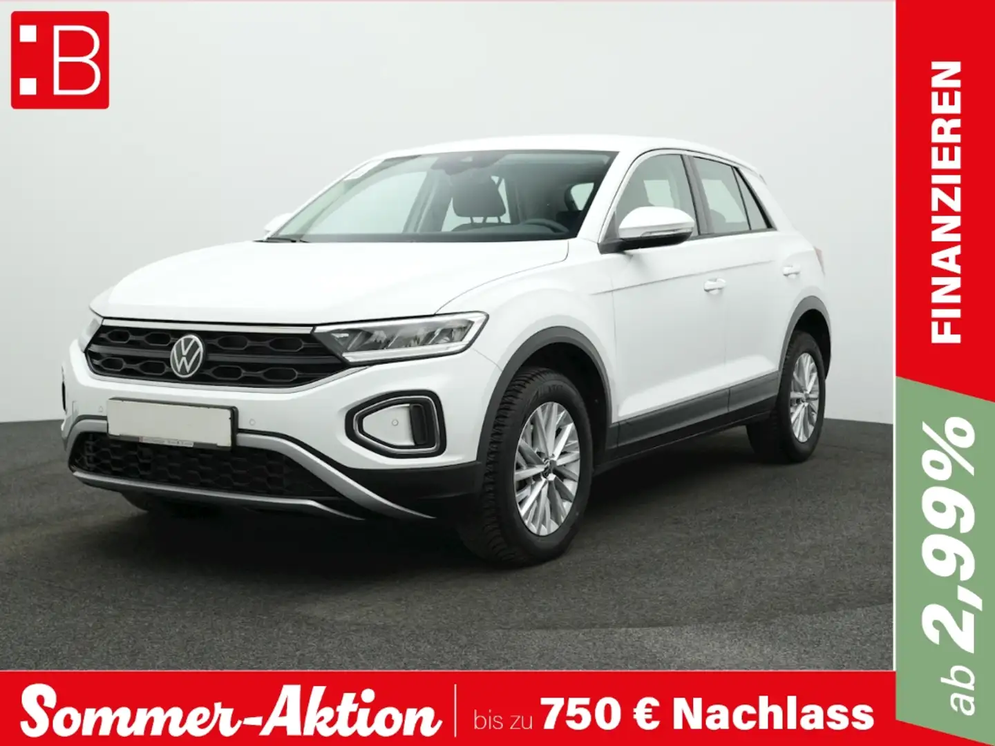 Volkswagen T-Roc 2.0 TDI LED APP-CONNECT SH CLIMATRONIC Weiß - 1