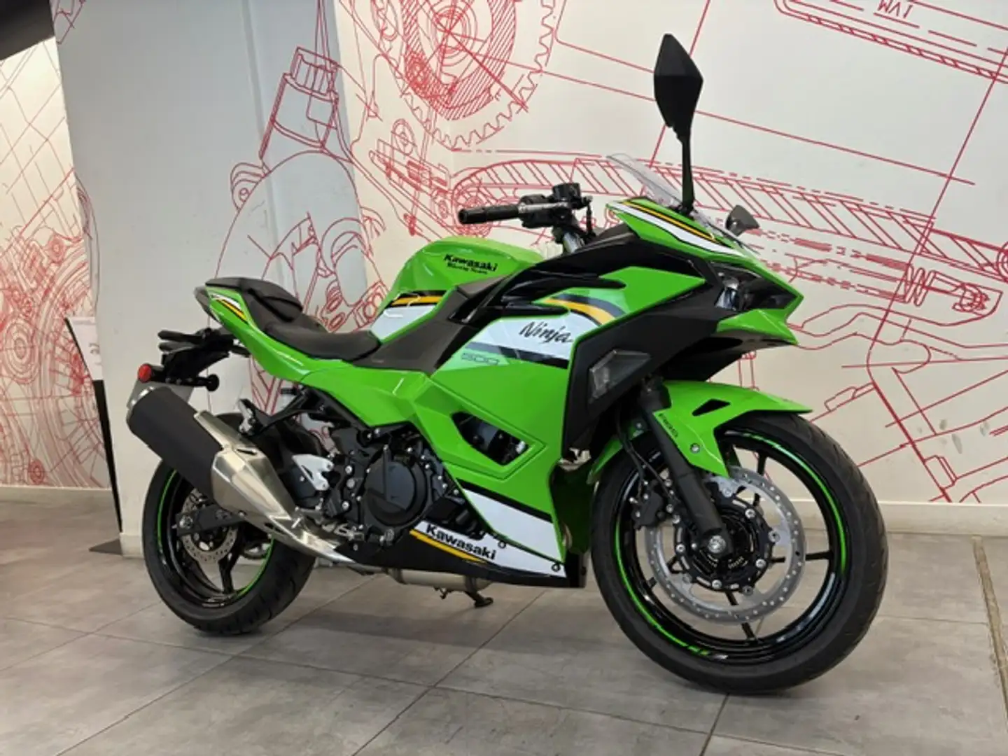 Kawasaki Ninja 500 SE Verde - 2