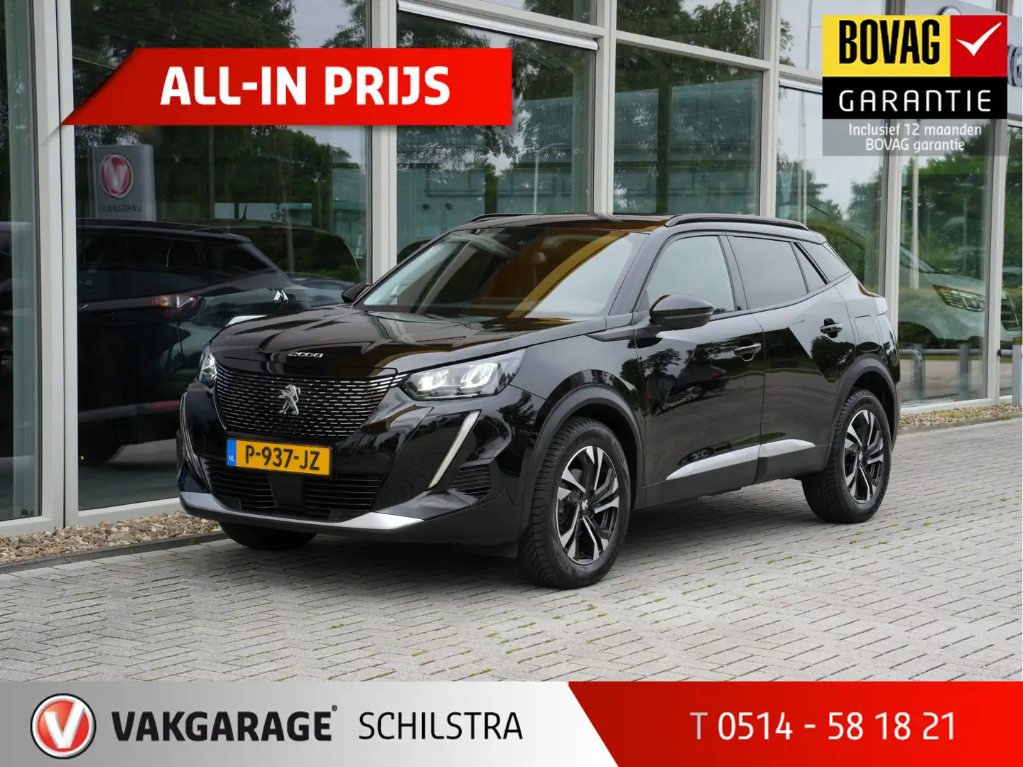Peugeot 2008 1.2 PureTech Allure Pack | Navigatie | DAB | Clima Noir - 1