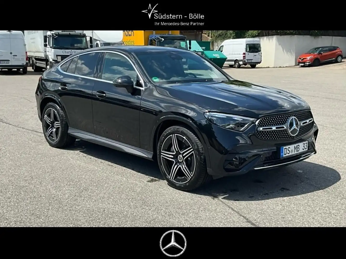 Mercedes-Benz GLC 220 d 4M Coupe +AMG+SHZ+MEMORY+NAVI+AMBIENTE Negro - 2