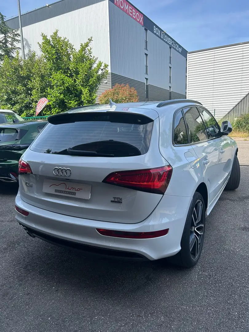 Audi Q5 2.0 TDI QUATTRO S LINE GARANTIE 12 MOIS Weiß - 2