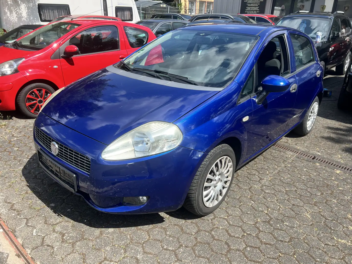 Fiat Grande Punto 1.2 8V Active/1 Hand/Klimaanlage/ Blue - 2