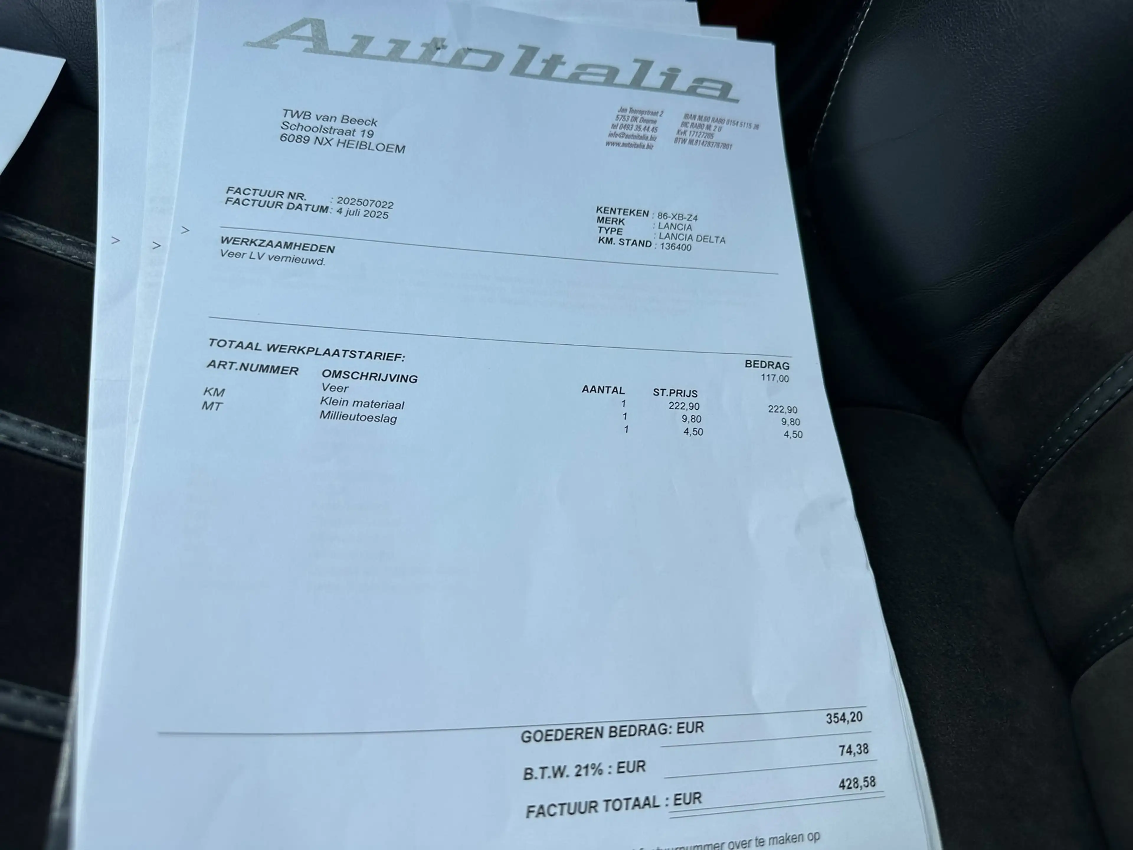 Lancia Delta 1.4 M.air Lounge Cruise*Clima*NAP*Dealer onderhoud — photo 8