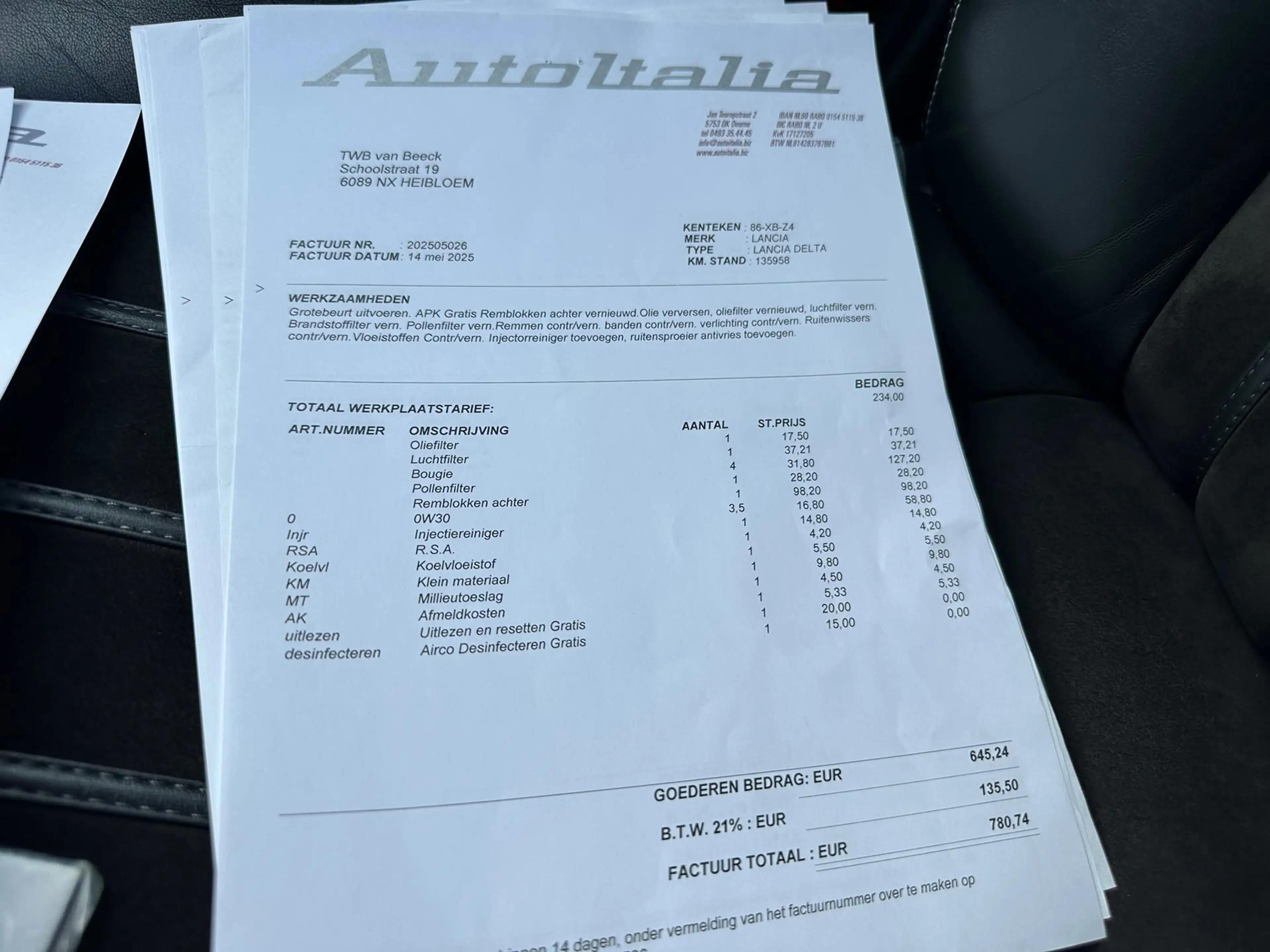Lancia Delta 1.4 M.air Lounge Cruise*Clima*NAP*Dealer onderhoud — photo 10