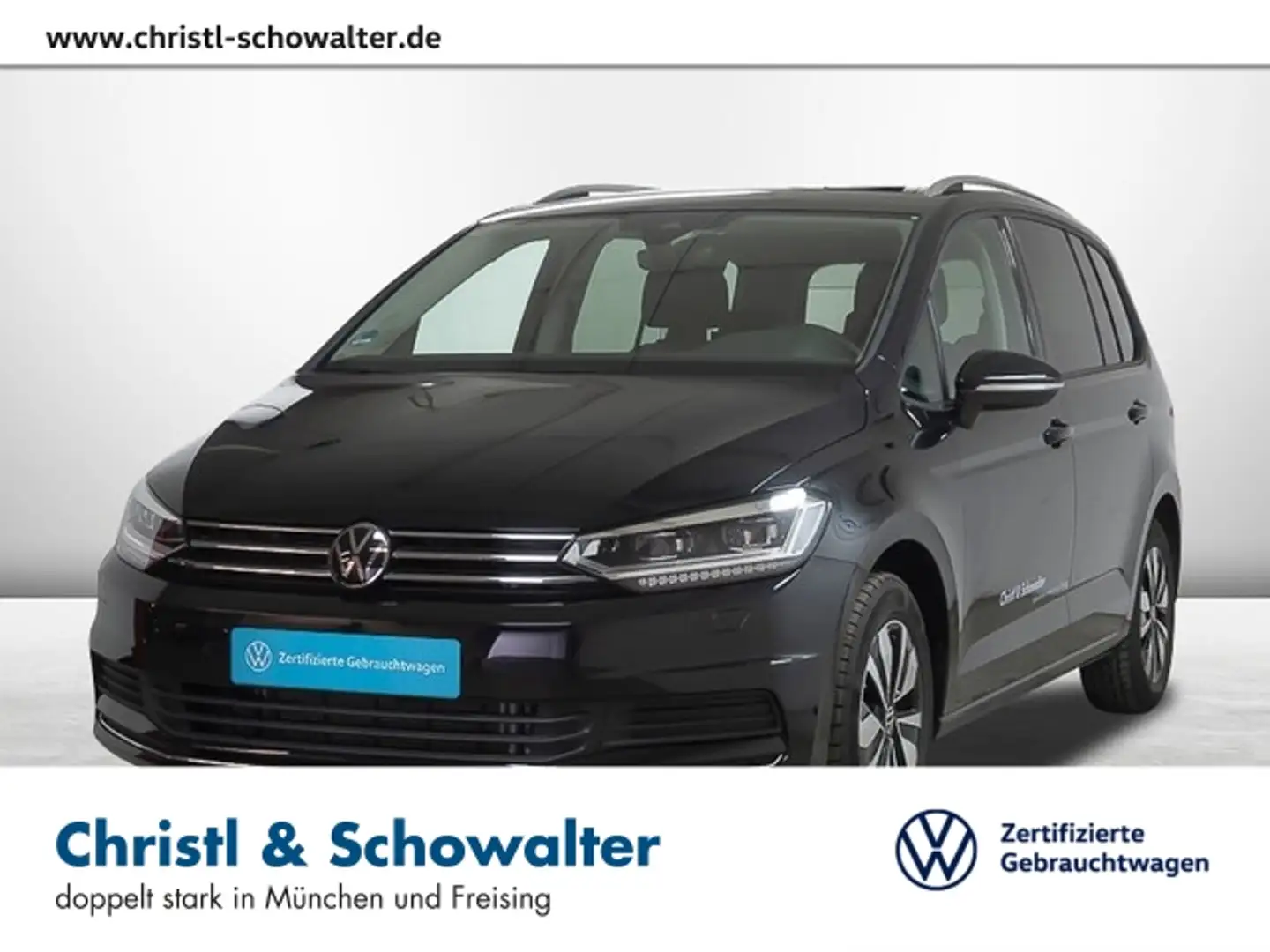 Volkswagen Touran 1.5 TSI DSG MOVE LED NAVI KLIMA ACC Schwarz - 1