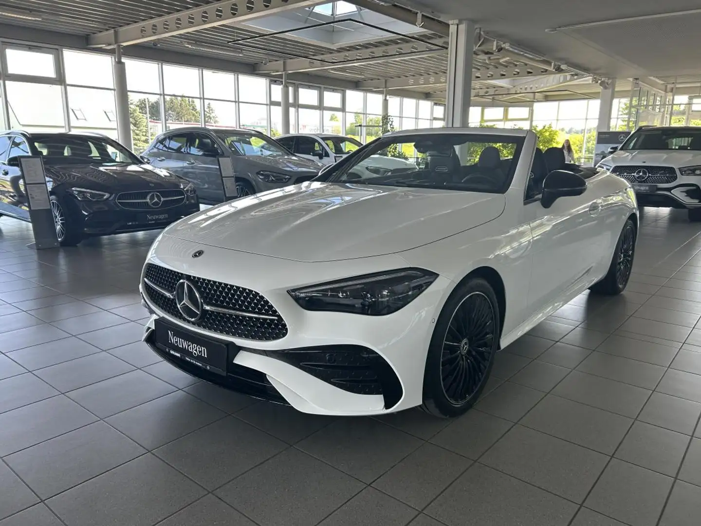 Mercedes-Benz CLE 220 Edition AMG-Line+Head-up-Display+Burmester®+Windsc Weiß - 1