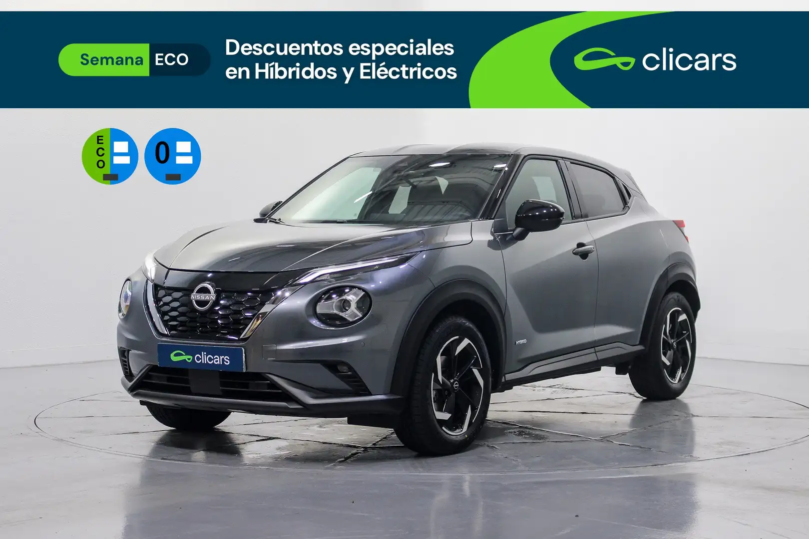 Nissan Juke 1.6 Hybrid N-Connecta Auto Gris - 1