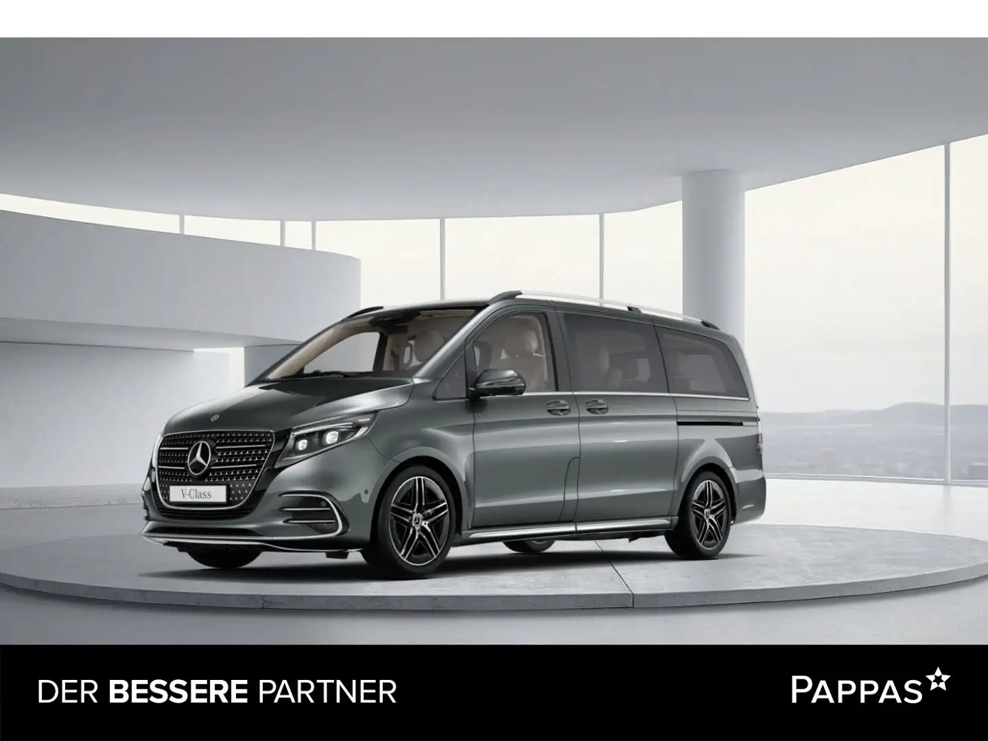 Mercedes-Benz V 300 d 4MATIC AVANTGARDE Lang AHK 2,5t 7 Sitze Grau - 1