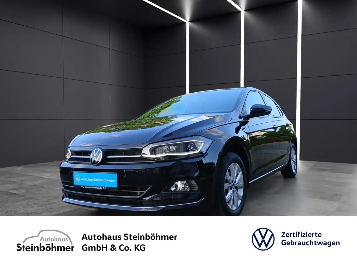Volkswagen Polo Highline 1.0TSI DSG Navi LED Kamera Sitzhzg. Nero - 1