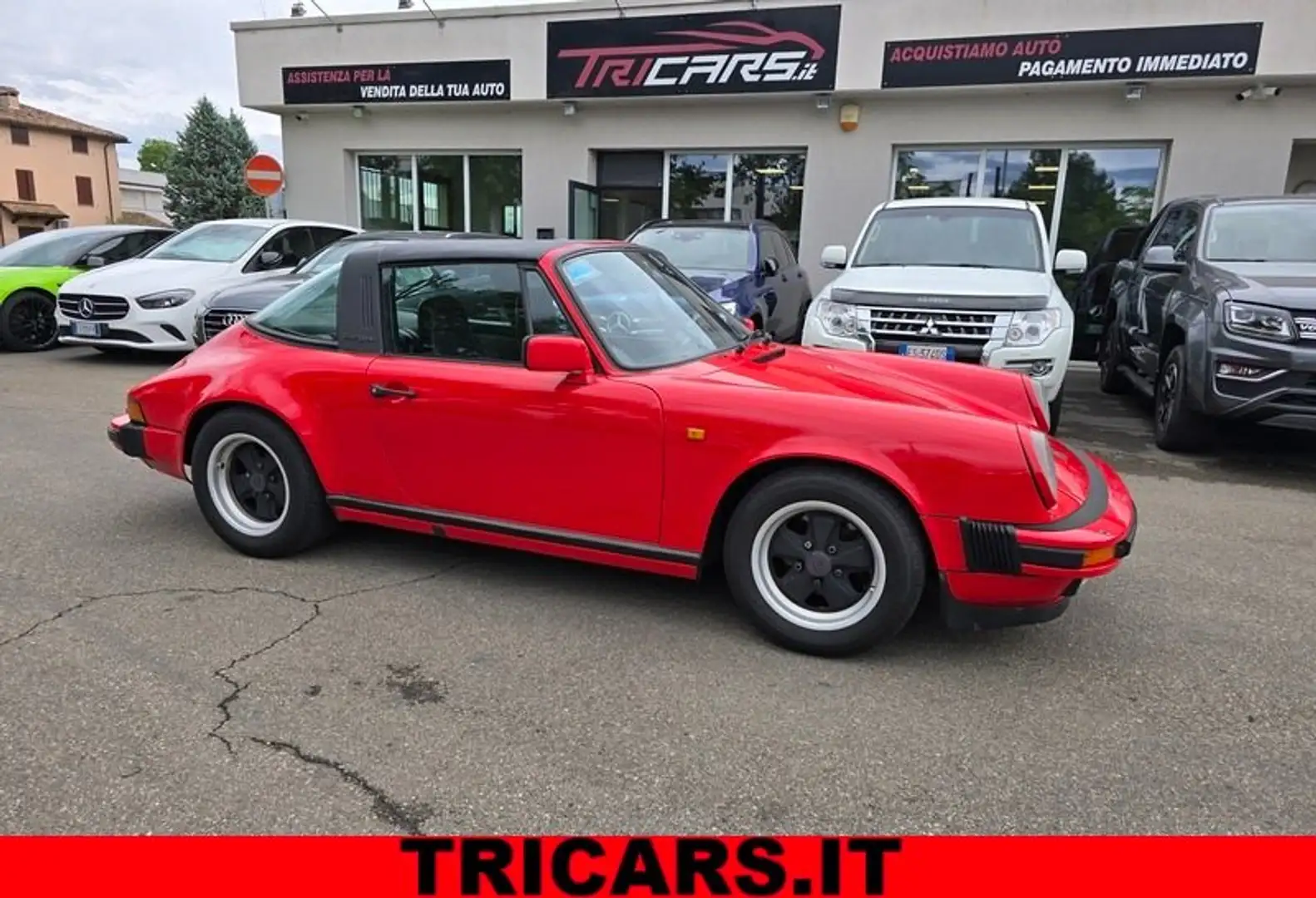 Porsche 911 SC 3.0 Targa ASI PERMUTE Rosso - 1