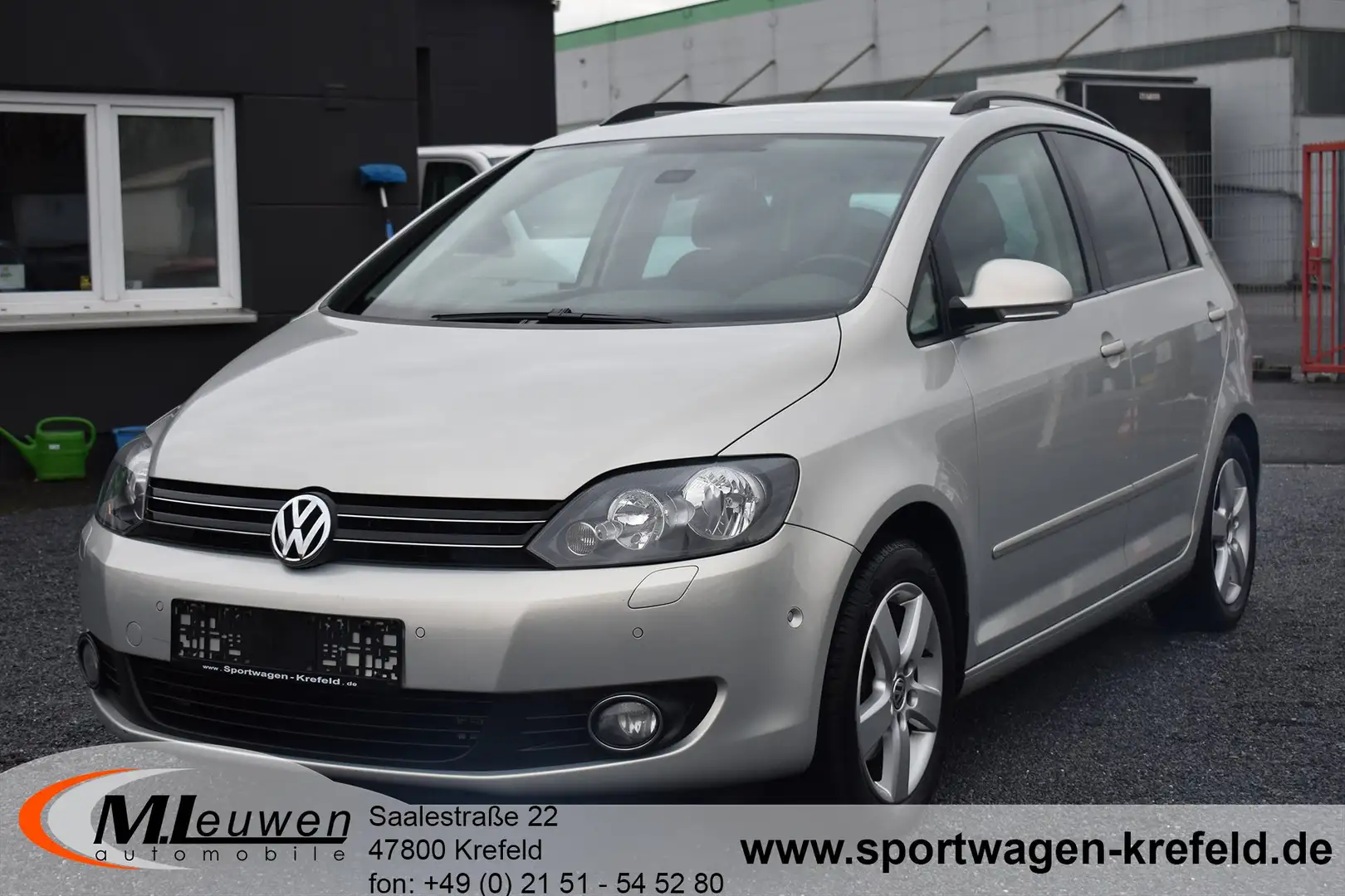 Volkswagen Golf Plus VI Team DSG *ALU*KLIMA*SHZG*TEMPO*AHK*Scheckheft Gris - 1