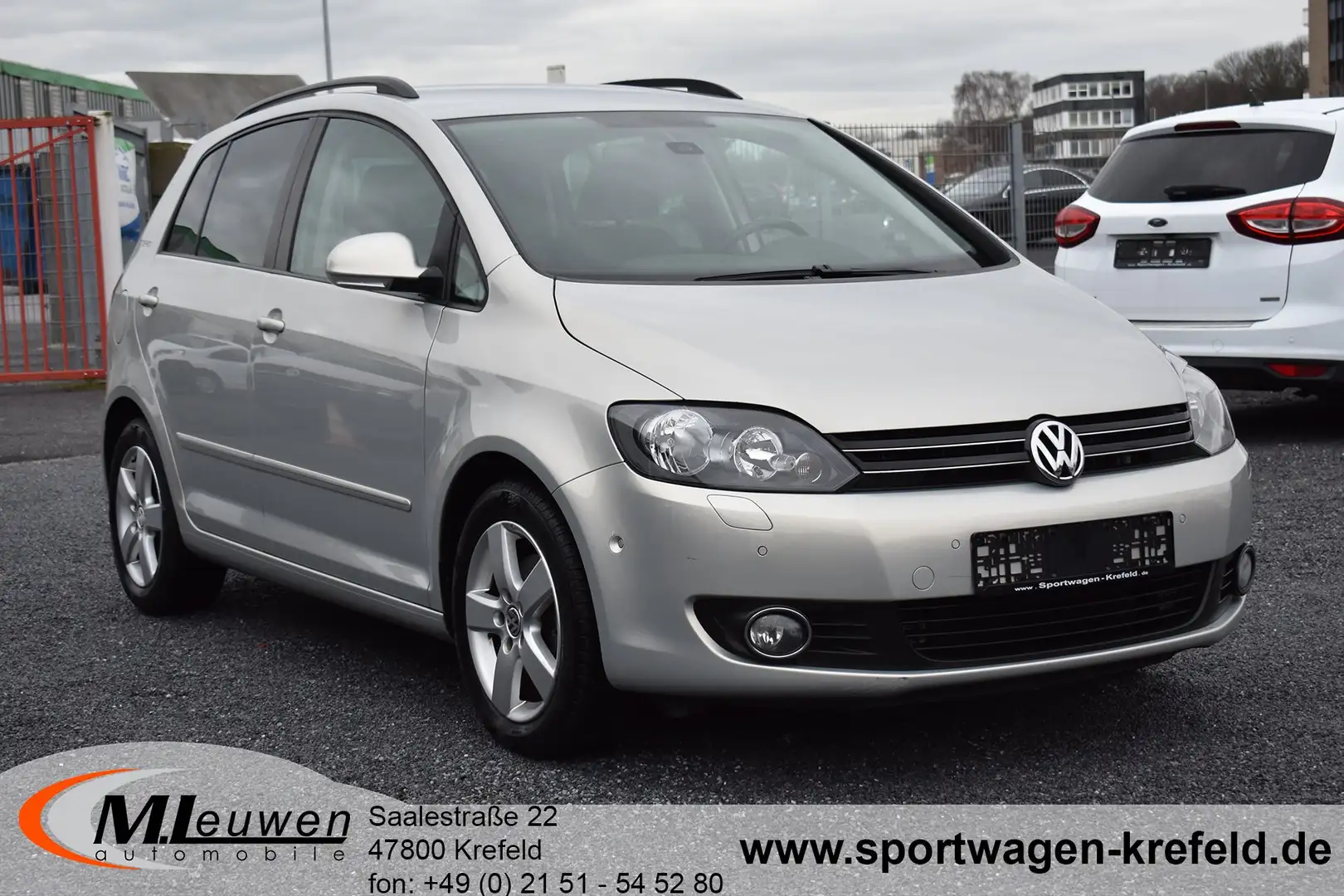 Volkswagen Golf Plus VI Team DSG *ALU*KLIMA*SHZG*TEMPO*AHK*Scheckheft Gris - 2