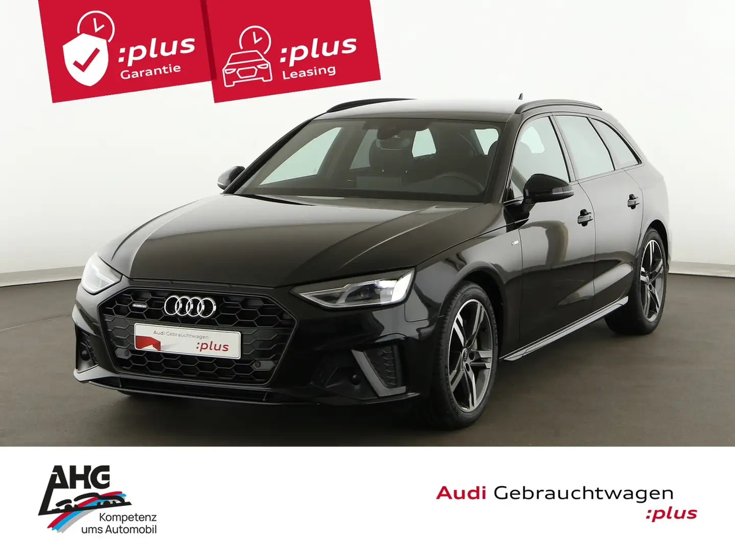Audi A4 Avant 40 TDI quattro S line S line Schwarz - 1