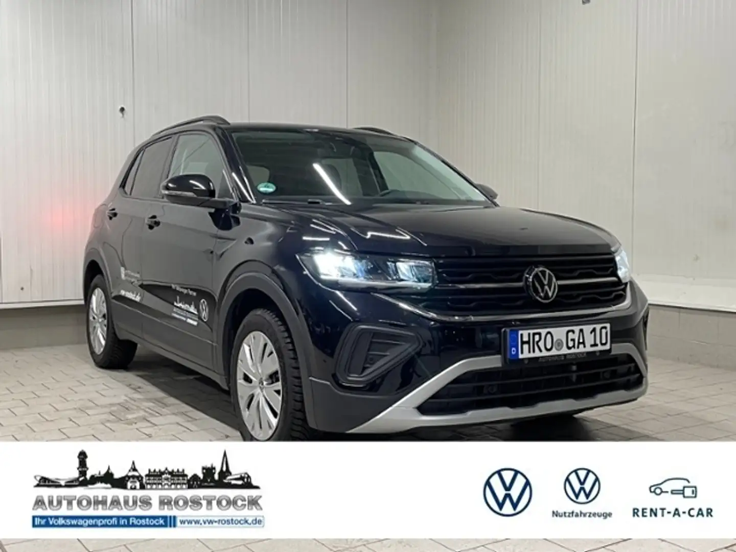 Volkswagen T-Cross Life1.0 TSI TRAVEL SHZ PDC ACC Schwarz - 1
