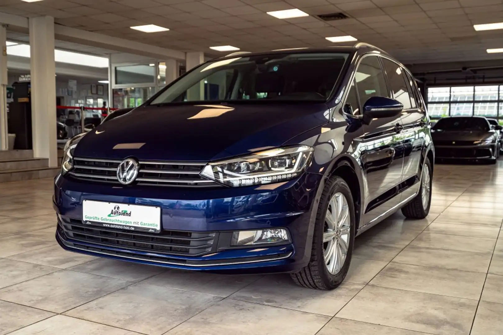 Volkswagen Touran 1.4 TSI Highline*1.Hand*CAM*AZV*LED*ACC* Bleu - 1