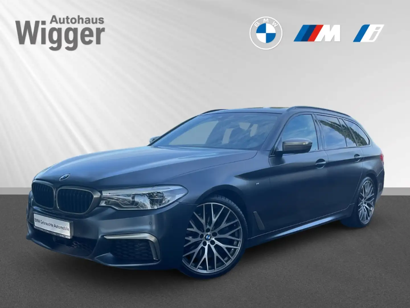 BMW 550 d xDrive touring/HUD/StandHZG/AHK/Panodach Gris - 1