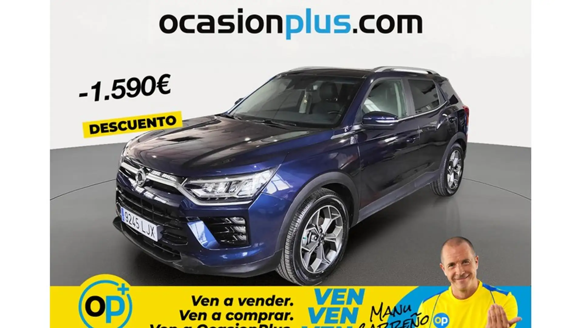 SsangYong Korando G15 Limited 4x4 Aut. Azul - 1