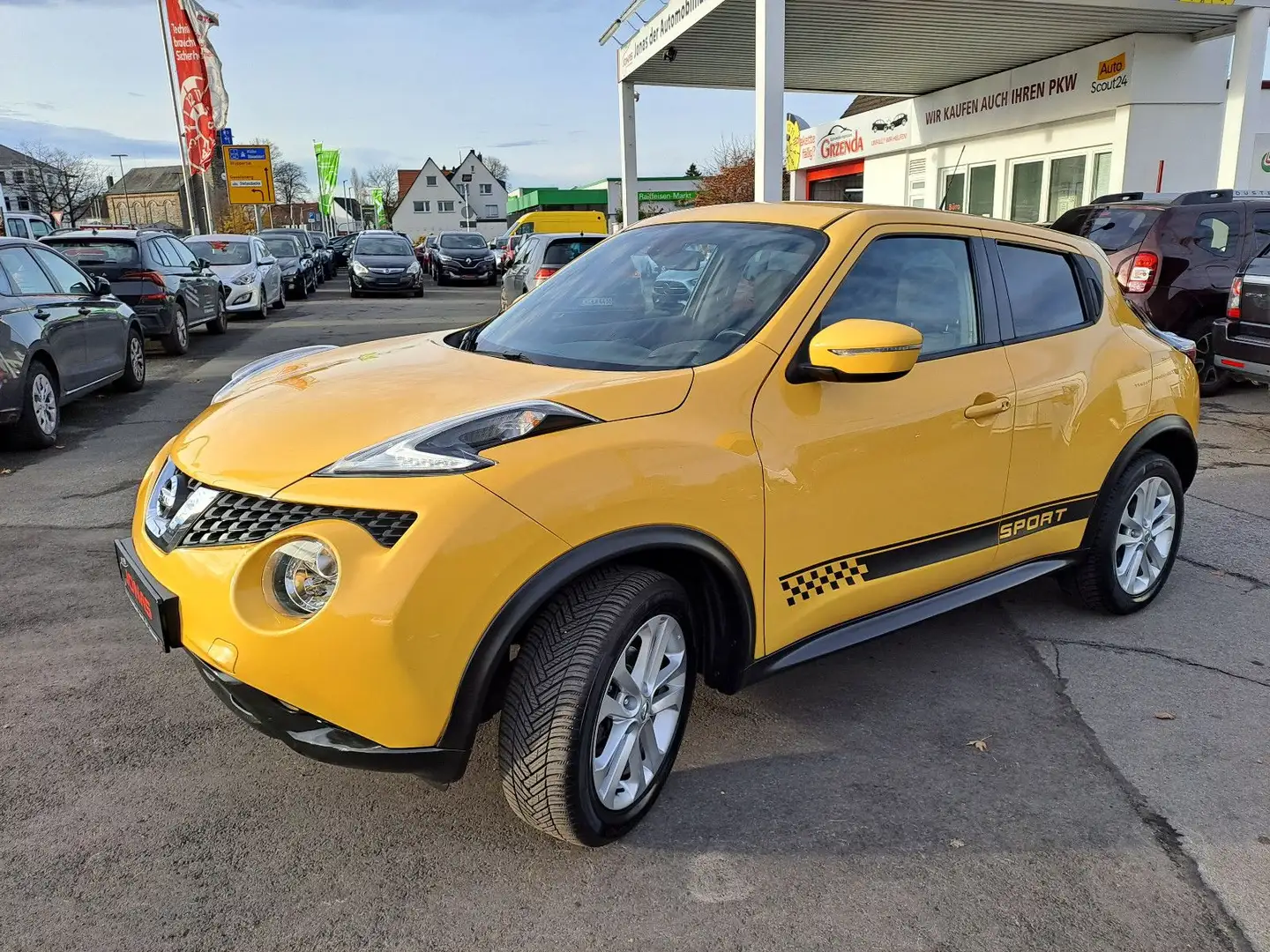 Nissan Juke N-Connecta *Kamera*Navigation*DAB*Bluetooth Gelb - 1