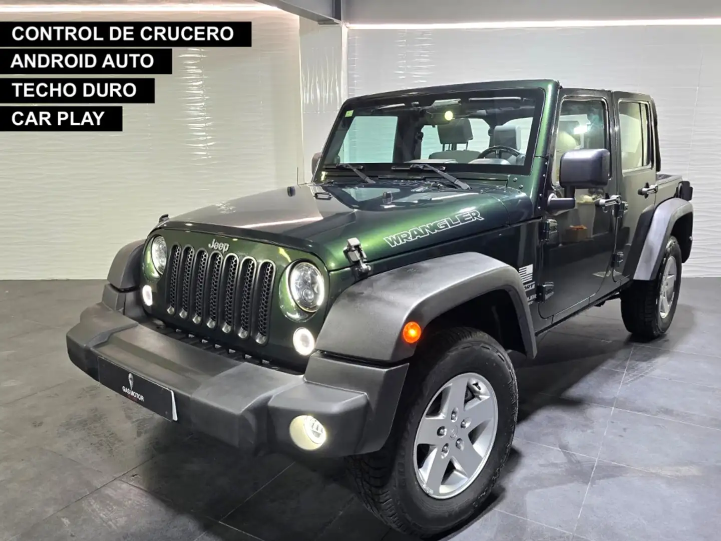 Jeep Wrangler Unlimited 2.8CRD Sport Vert - 1