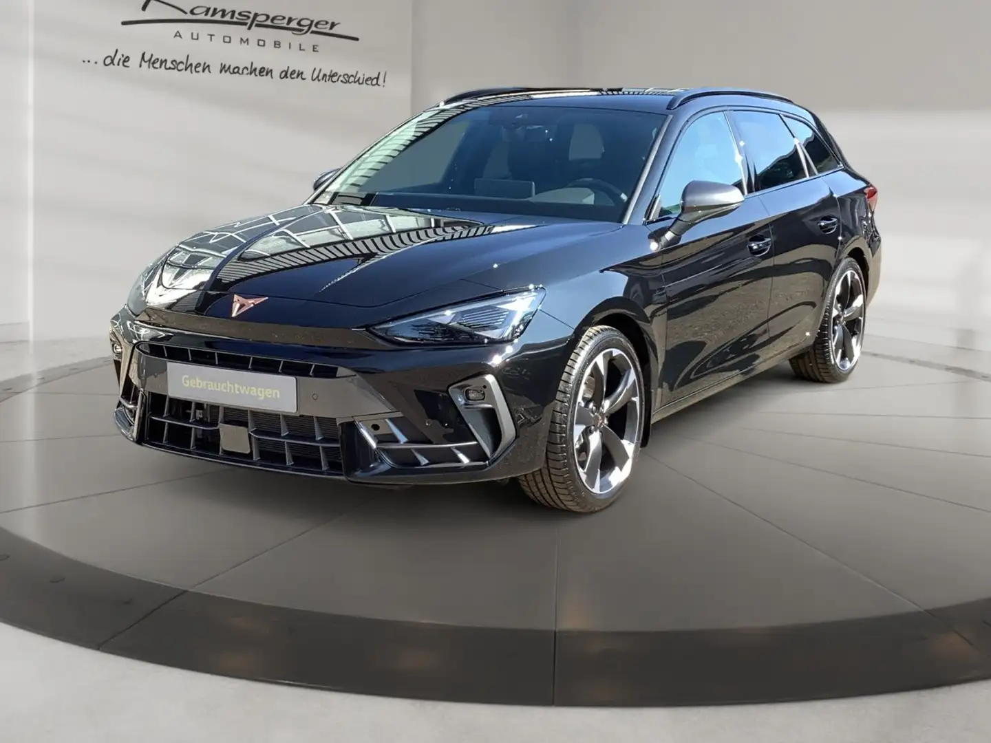 CUPRA Leon Sportstourer 1.5 eTSI LED/AHK/Kamera/uvm. Noir - 2