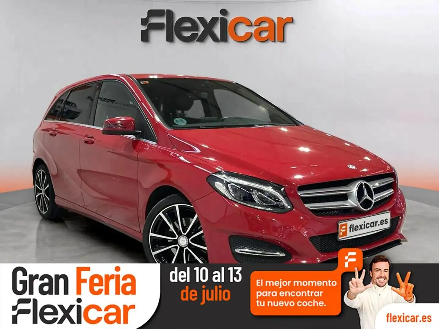 Mercedes-Benz B 200 d Rojo - 1