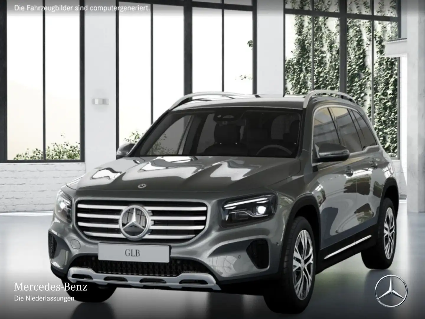 Mercedes-Benz GLB 200 d PROGRESSIVE+AHK+MULTIBEAM+KAMERA+8G Grau - 2