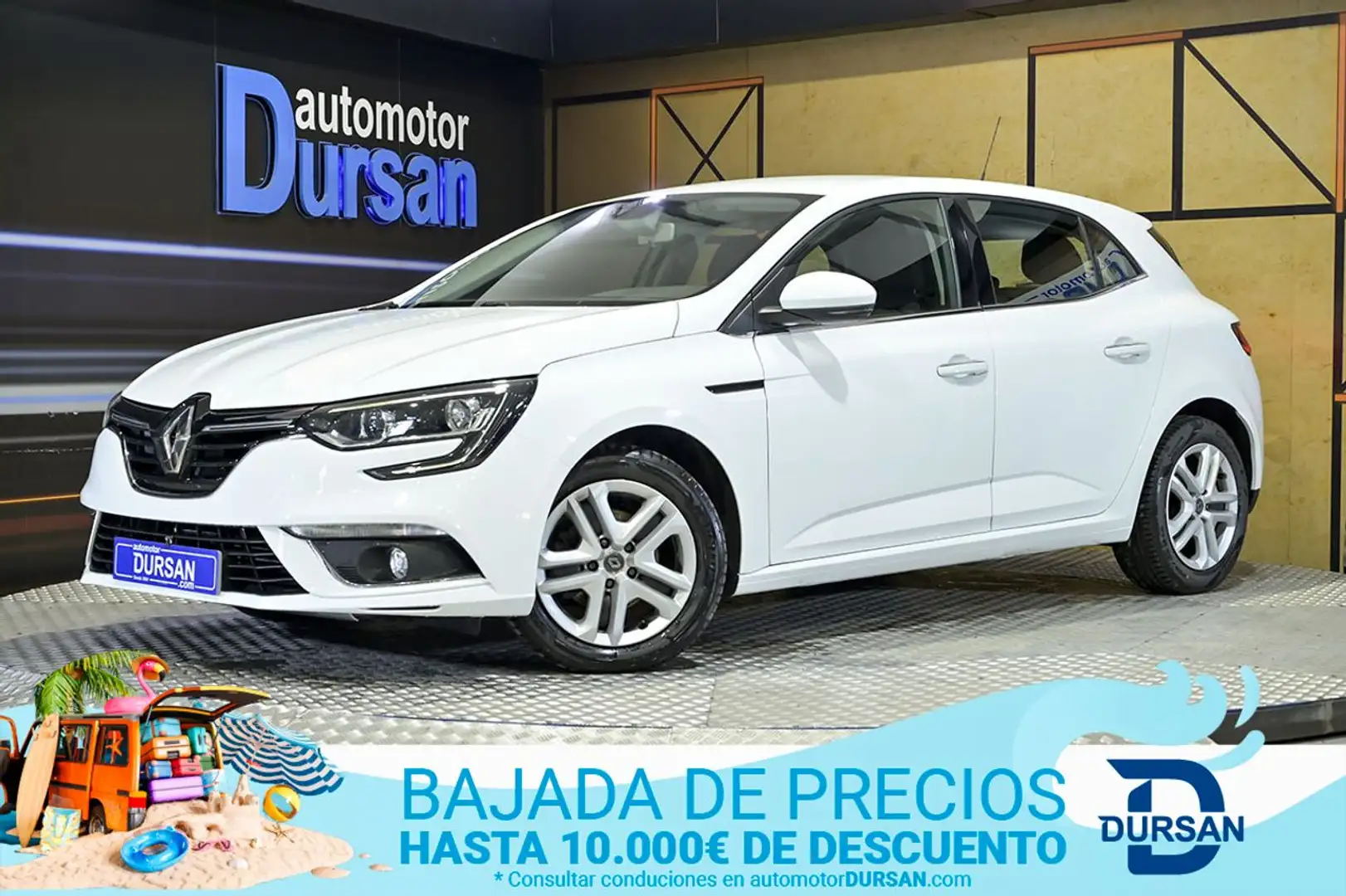 Renault Megane Business Blue dCi 85 kW 115CV SS Blanco - 1