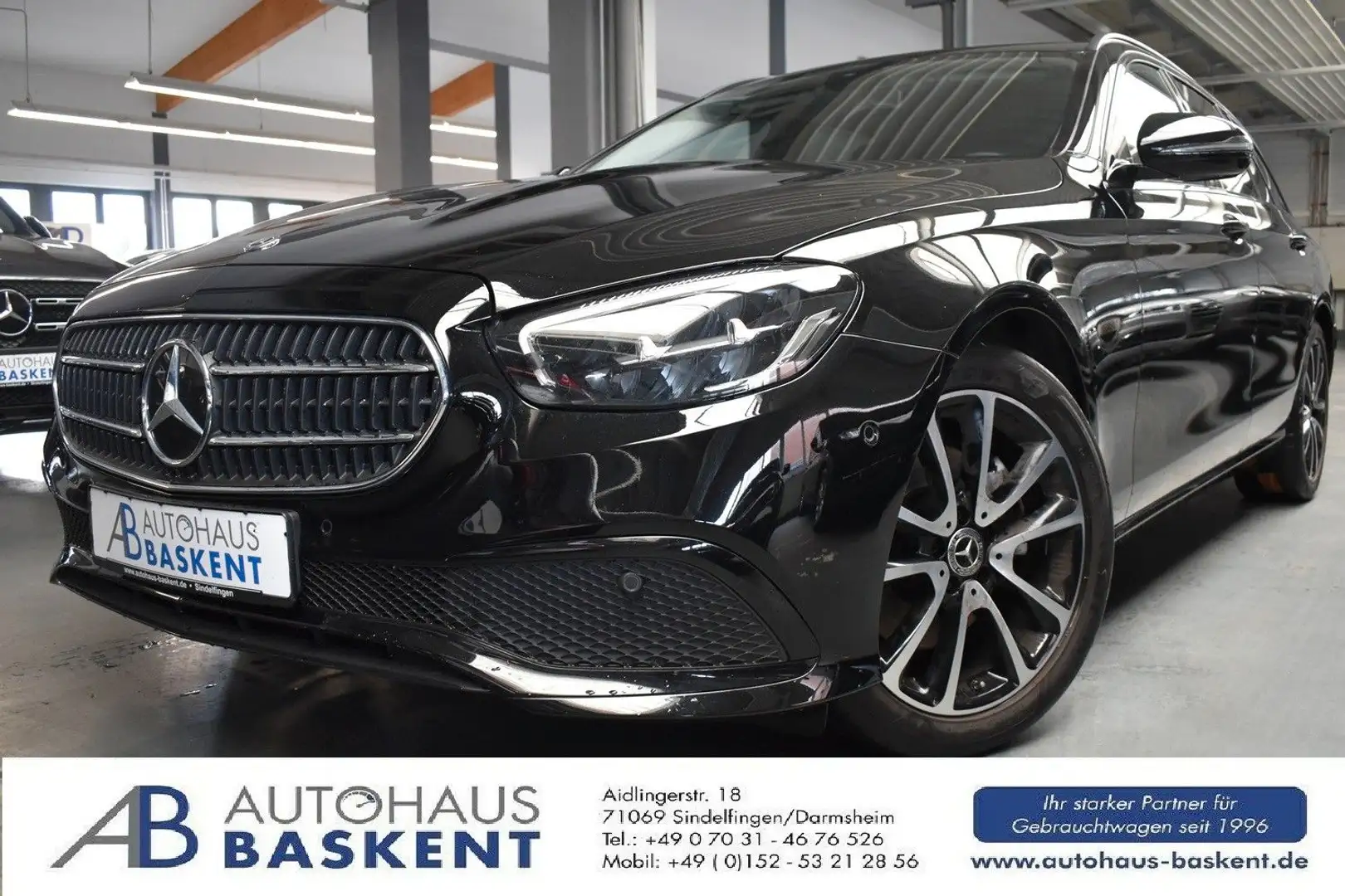 Mercedes-Benz E 220 d T Avantgarde*NIGHT-PAKET*LED*AHK*NAVI* Чорний - 1
