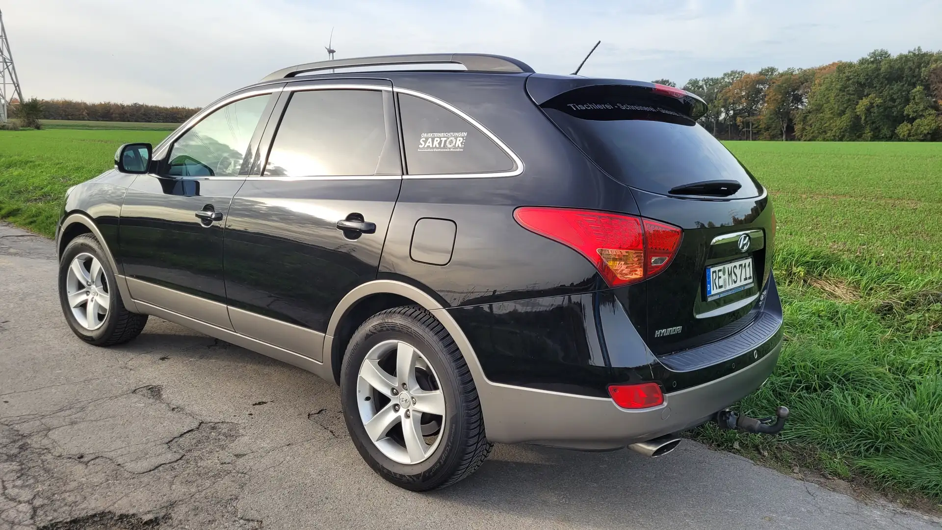Hyundai iX55 ix55 3.0 V6 CRDiPremium , Anhängerlast 2,5 T. Schwarz - 2