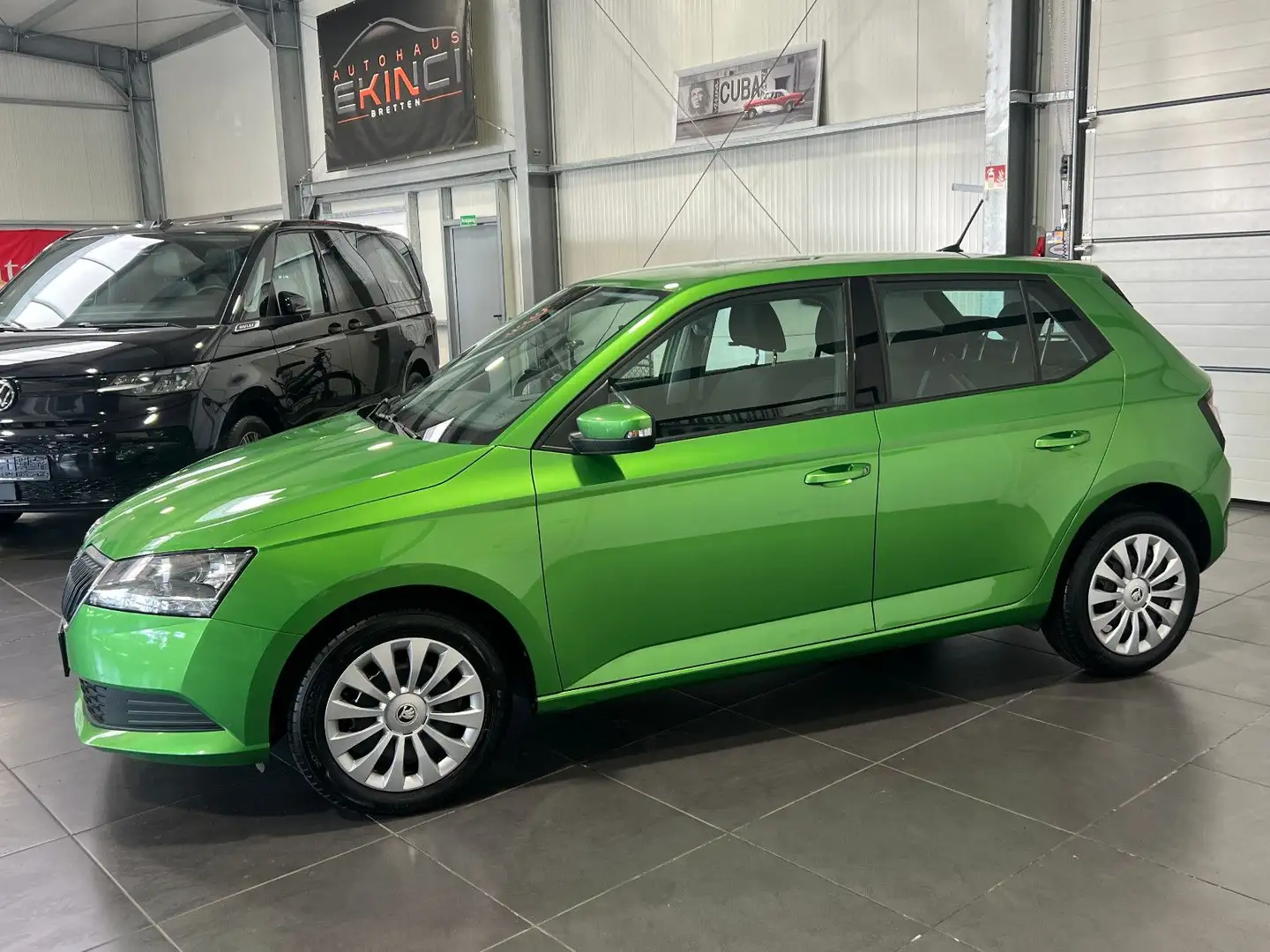 Skoda Fabia 1.0 **5-Türig*Klima*DAB*Bluetooth** Grün - 2