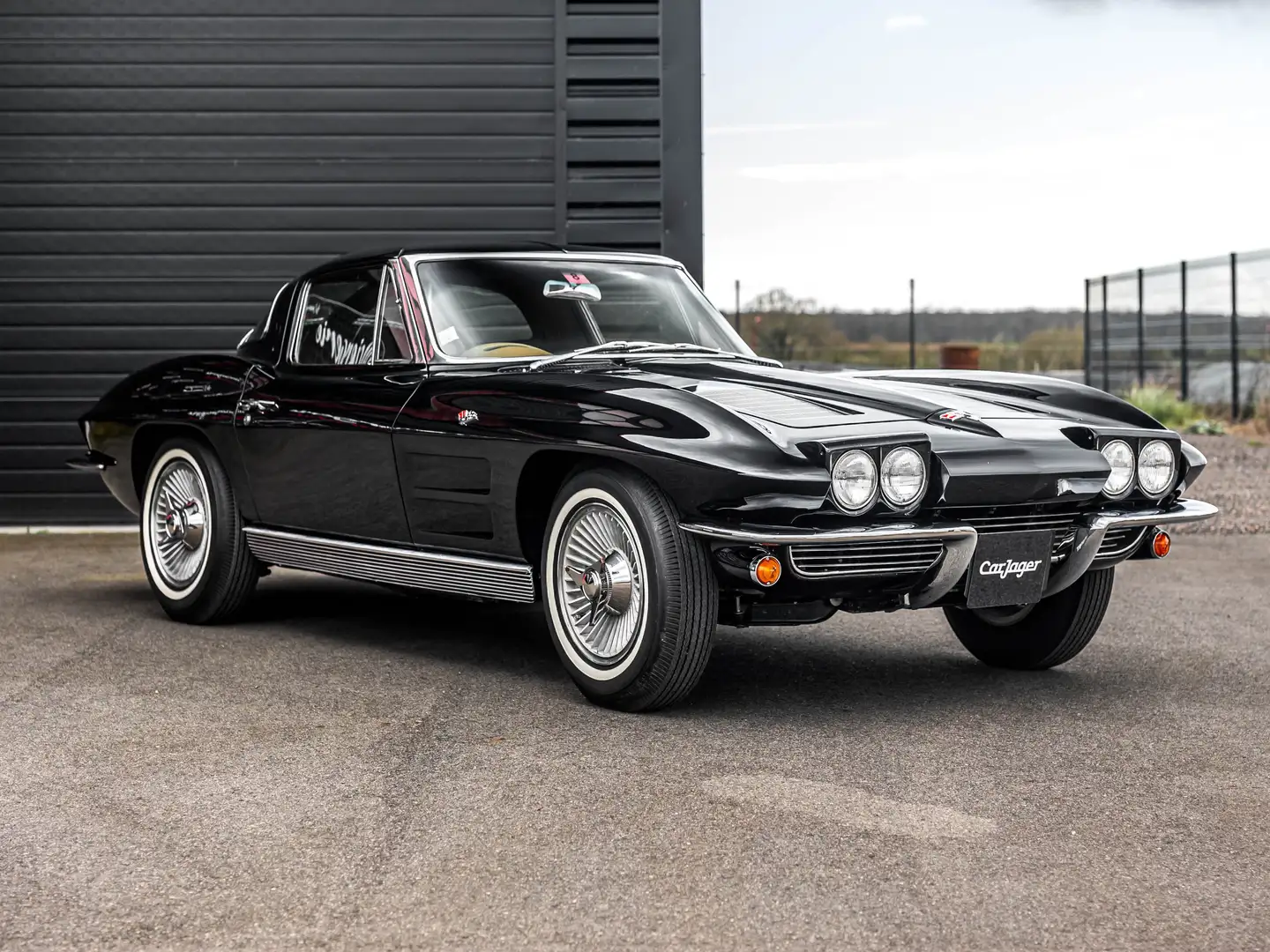 Chevrolet Corvette C2 Stingray Fekete - 1