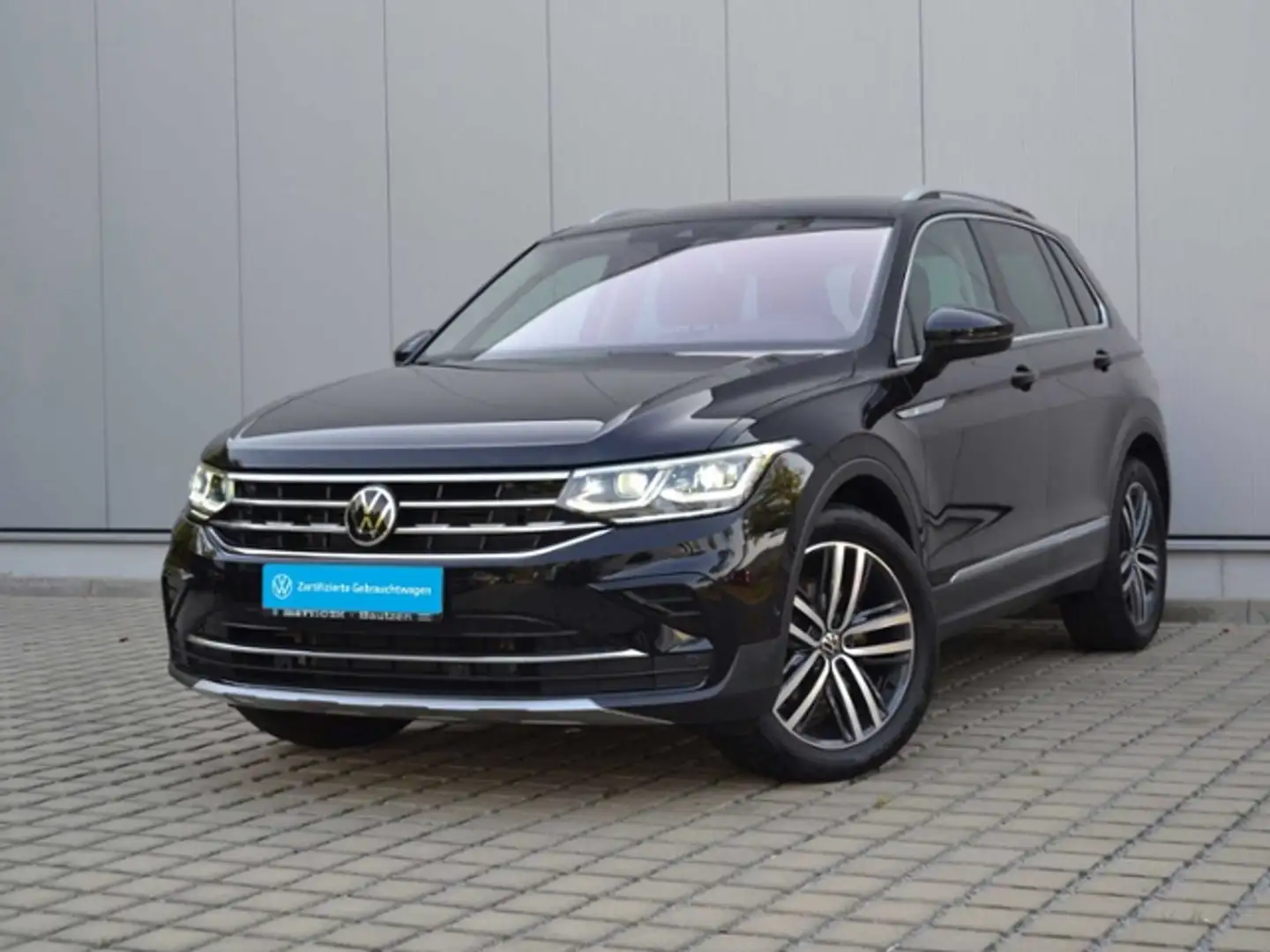 Volkswagen Tiguan 2.0 TDI 200 PS 4Motion DSG Elegance AHK/SPORT+CAR Schwarz - 2