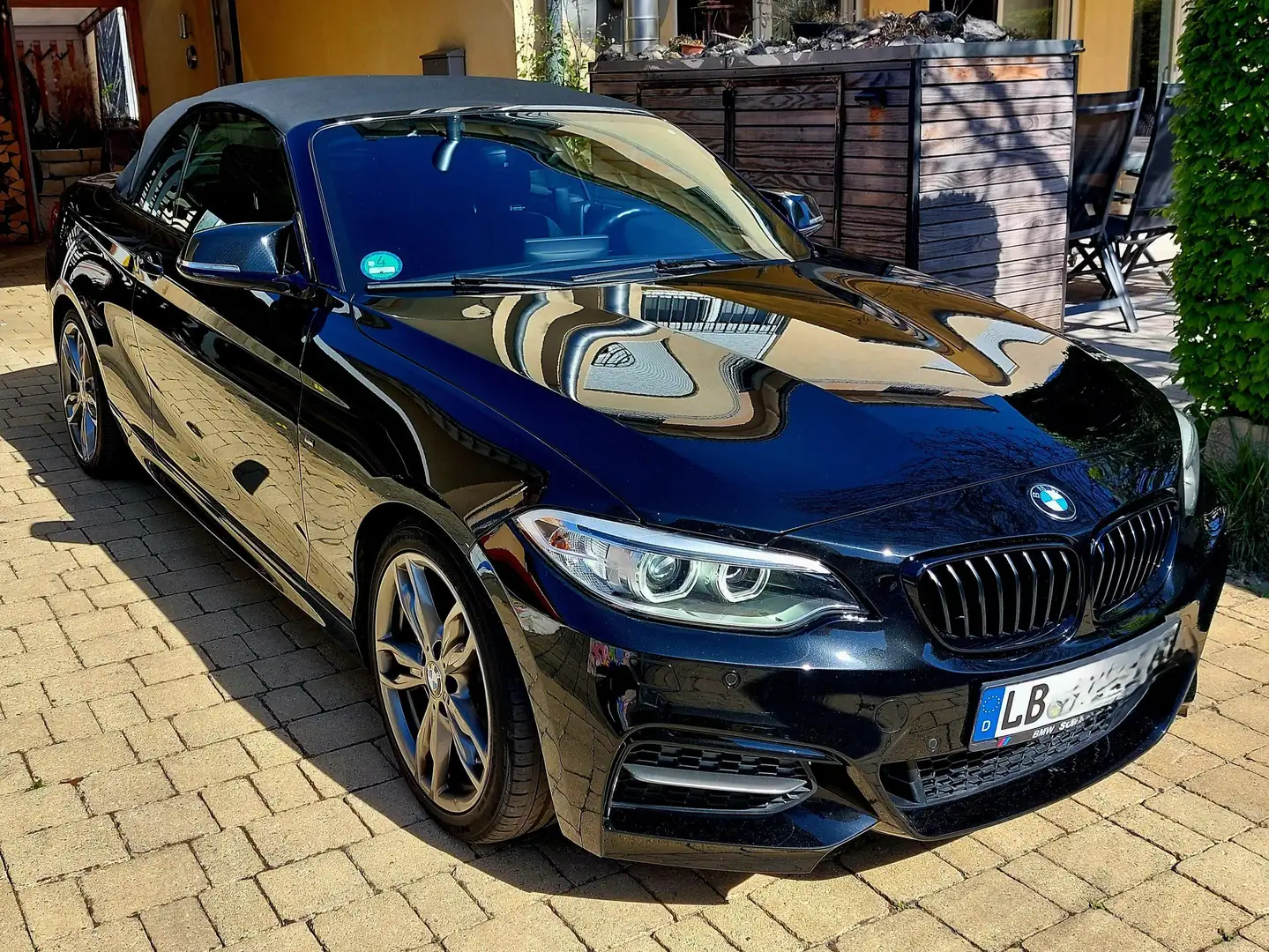 BMW 240 M240i xDrive Cabrio Sport-Aut. Negro - 2