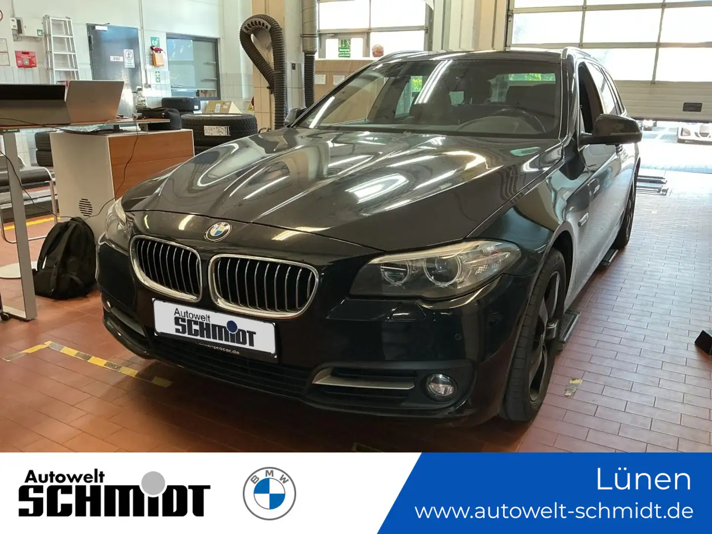BMW 525 d xDrive Touring + 2.HAND + TÜV-bis-03.26 Schwarz - 1