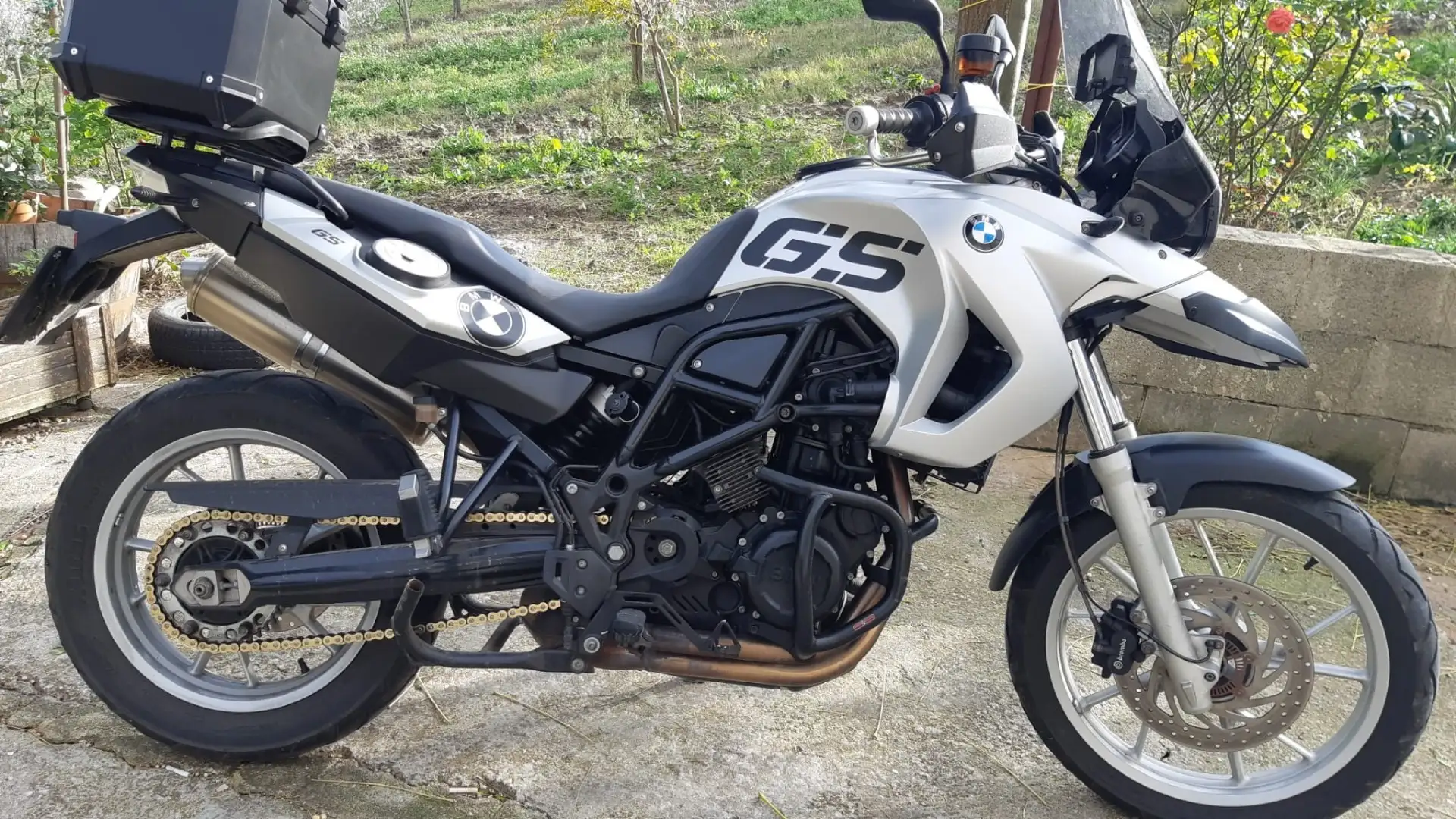 BMW F 650 GS k72 Argento - 1