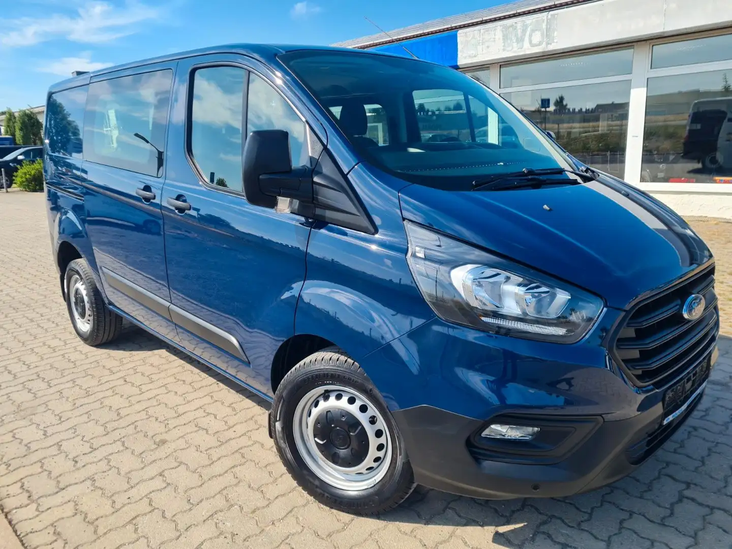 Ford Transit Custom DoKa 320 L1H1 ( Mixto) 6Sitze Blau - 1