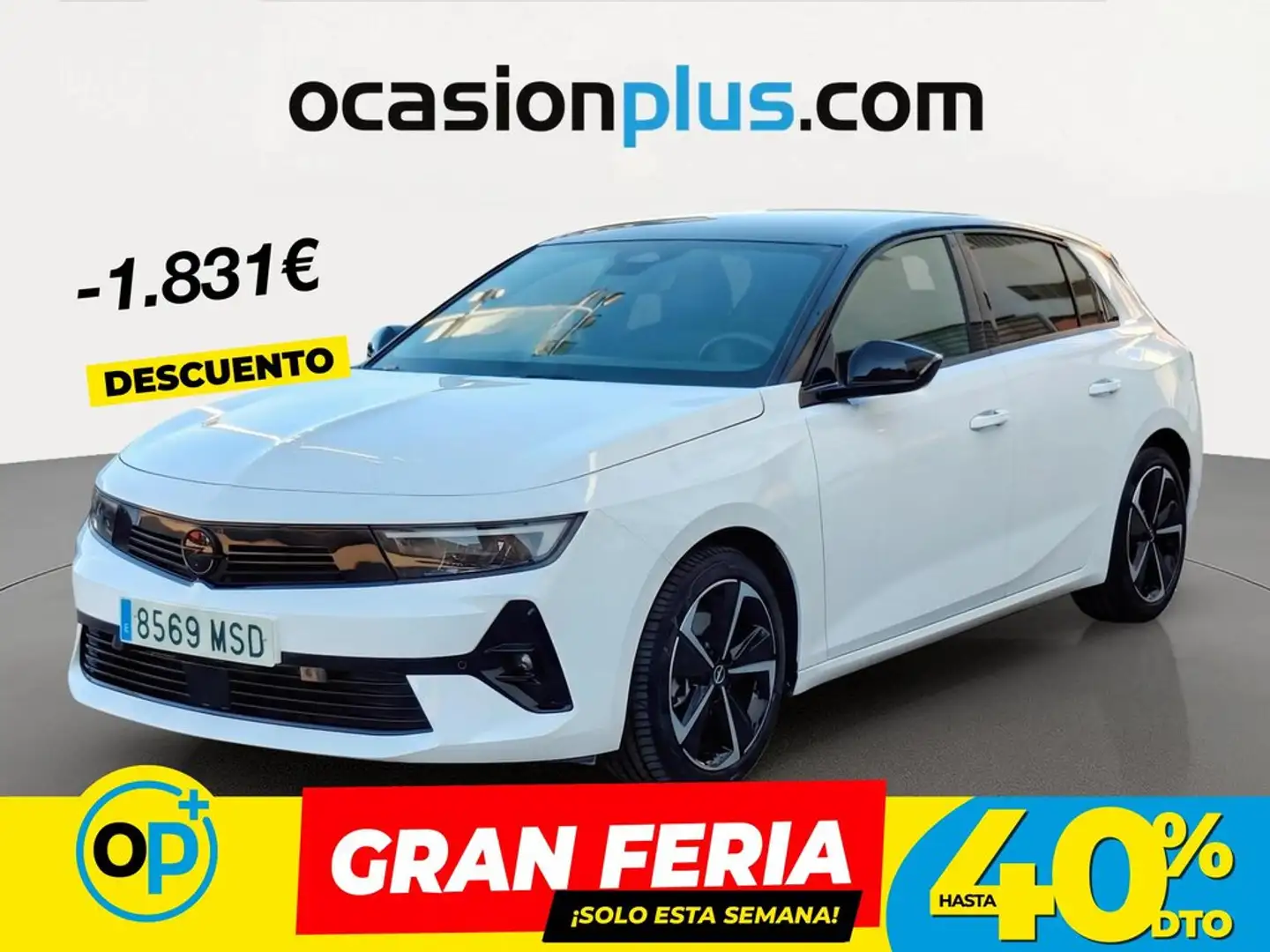 Opel Astra 1.5D DTH S/S GS Aut. 130 Blanco - 1