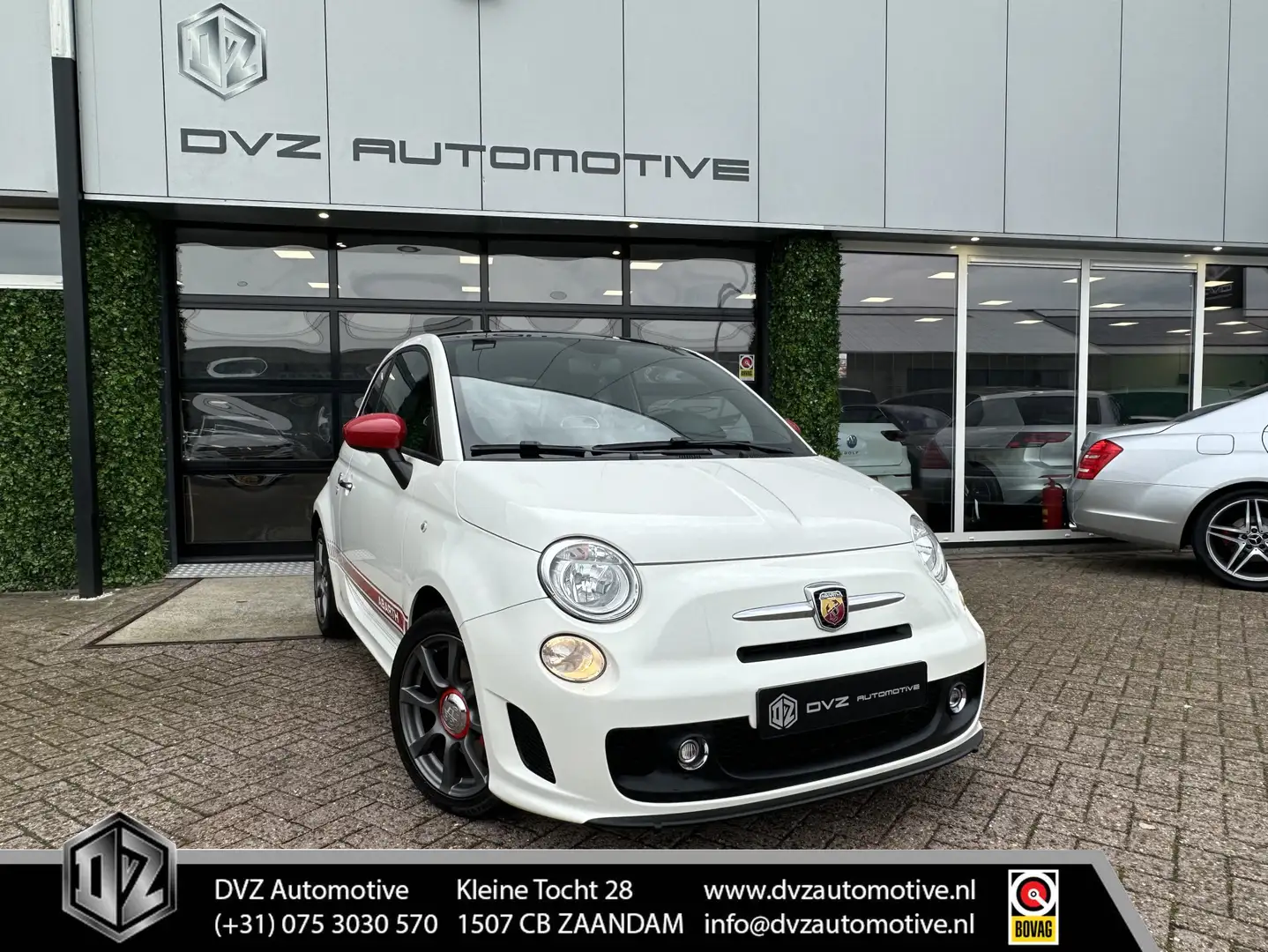 Fiat 500 Abarth 1.4 T-Jet 595 Elaborabile | F1 Automaat | Pano | P Blanco - 1
