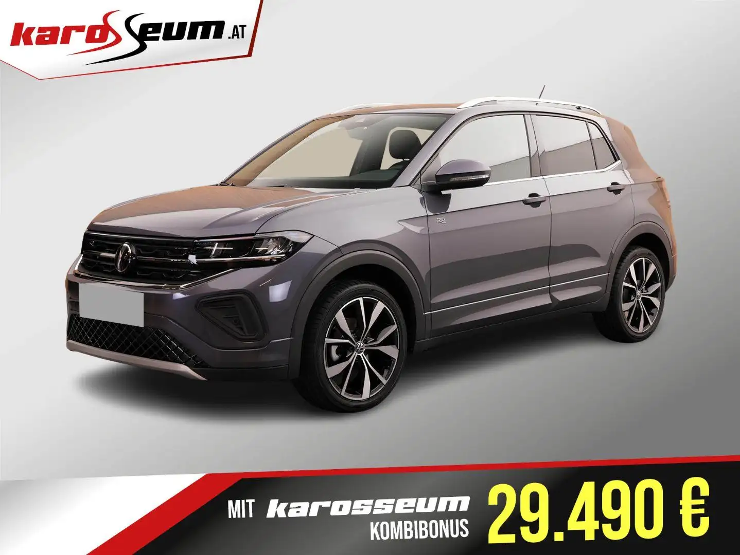 Volkswagen T-Cross R-Line TSI DSG | TAGESZULASSUNG | Matrix Grau - 1