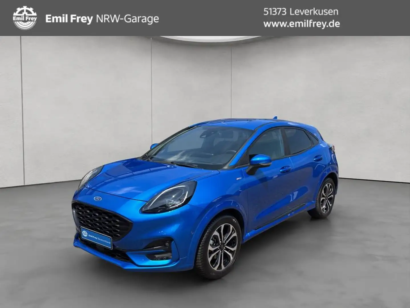 Ford Puma 1.0 EcoBoost Hybrid Aut. ST-LINE X Blau - 1