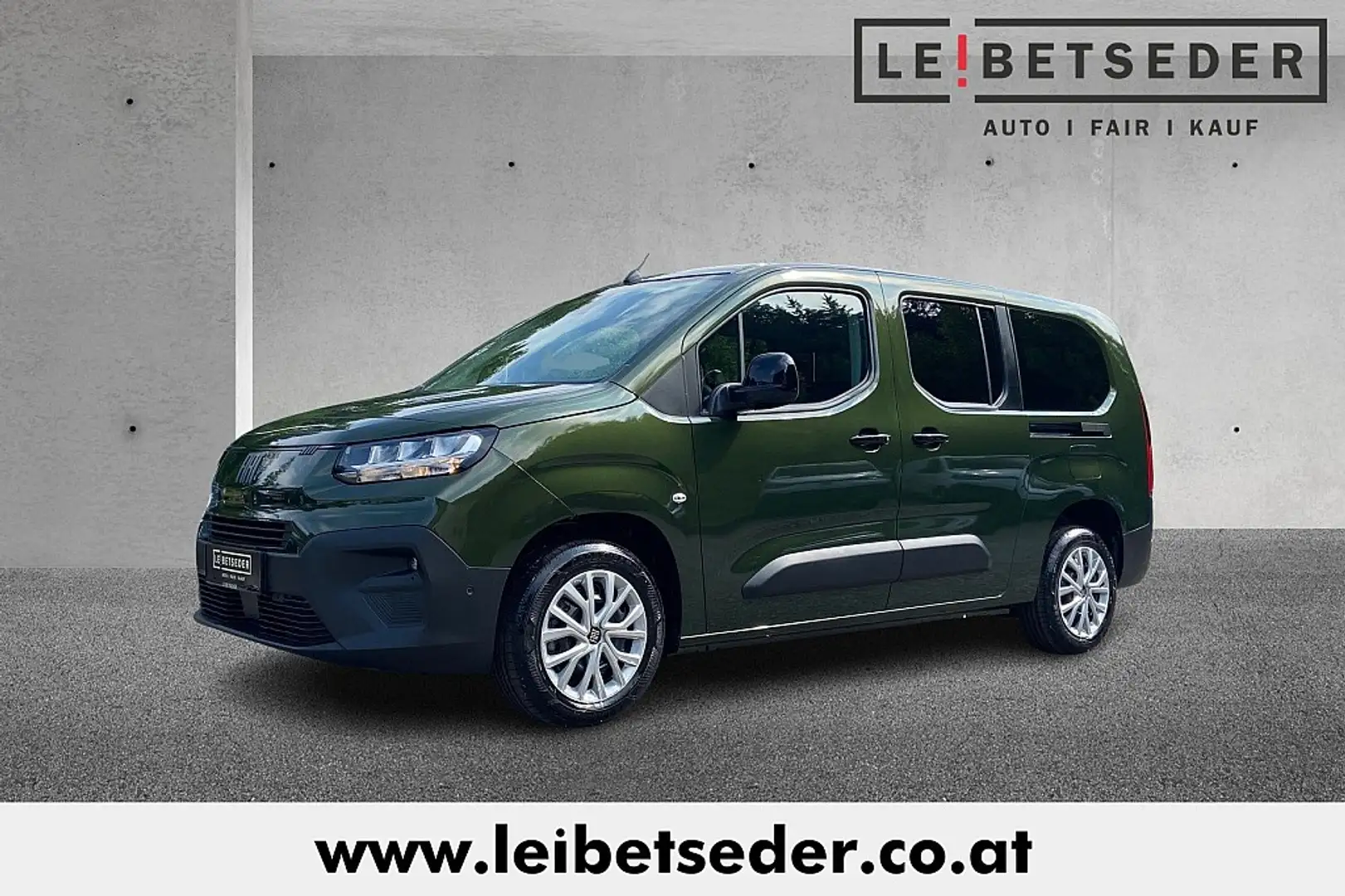 Fiat Doblo 7-sitzer XL BlueHDi 130 S&S 6-Gang-Manuell Vert - 2