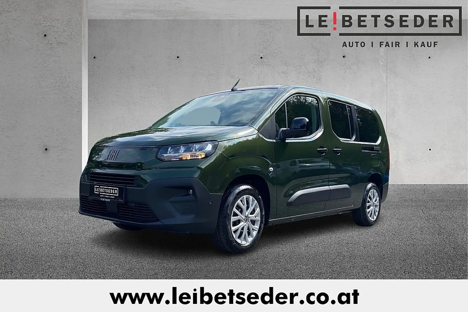 Fiat Doblo 7-sitzer XL BlueHDi 130 S&S 6-Gang-Manuell Vert - 1