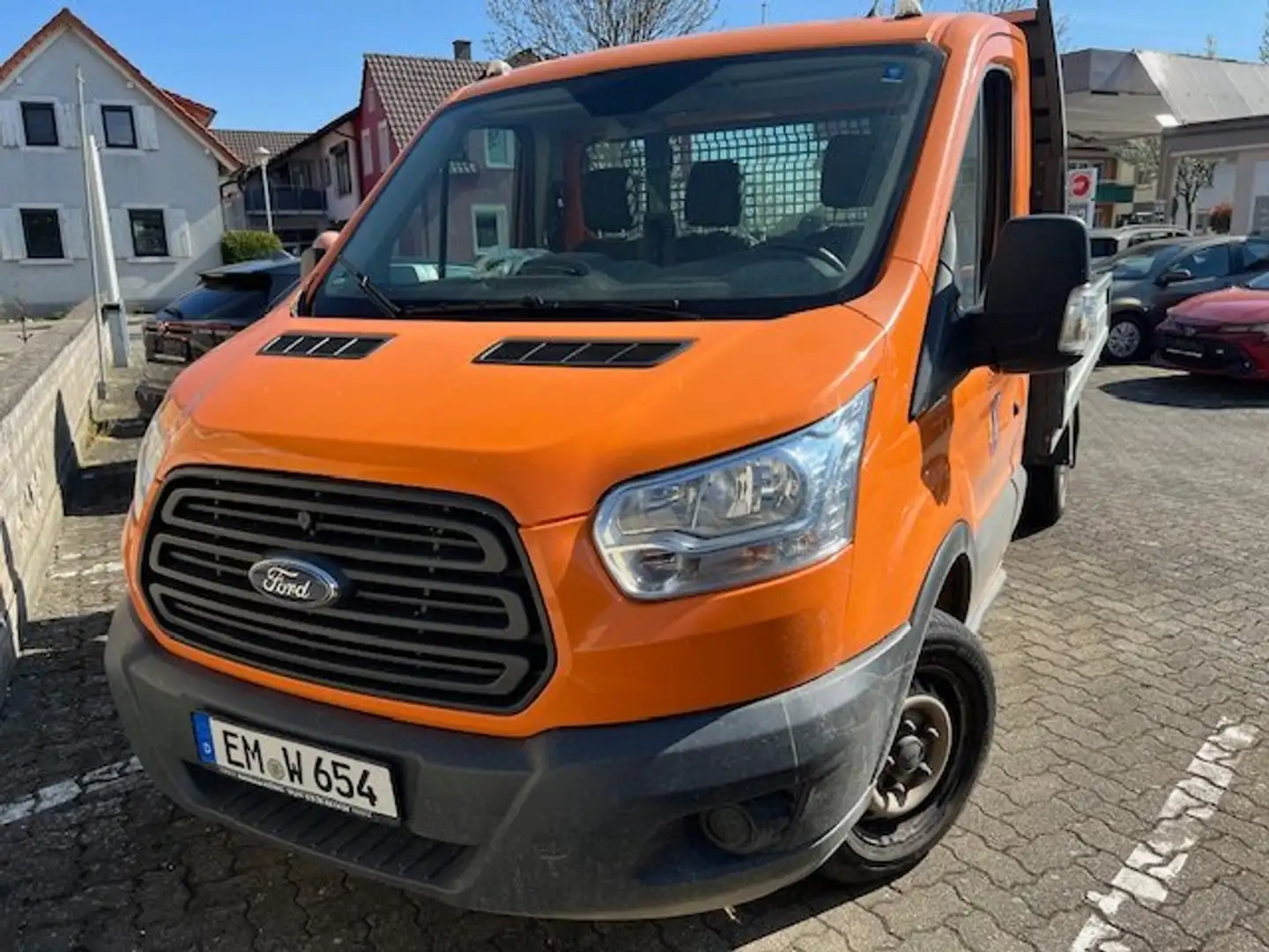 Ford Transit 310 L2 Einzelkabine, Pritsche Orange - 1