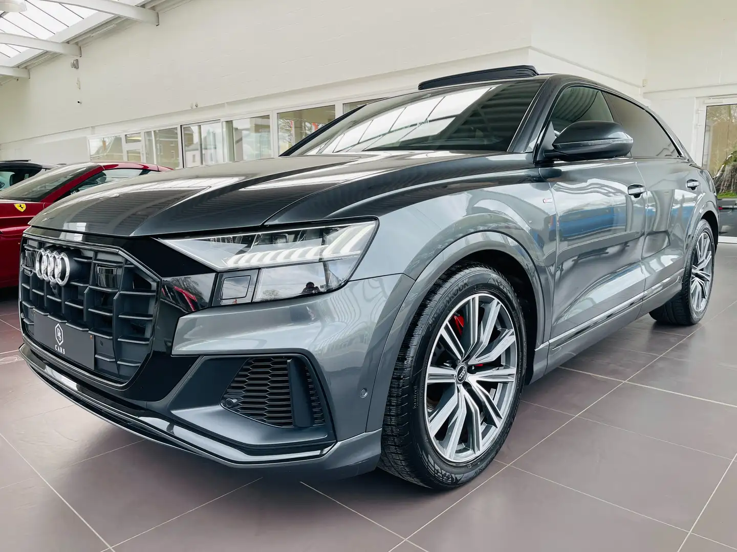 Audi Q8 50TDi Quattro **GARANTIE +S-LINE +TOIT PANO+FULL** Gris - 1