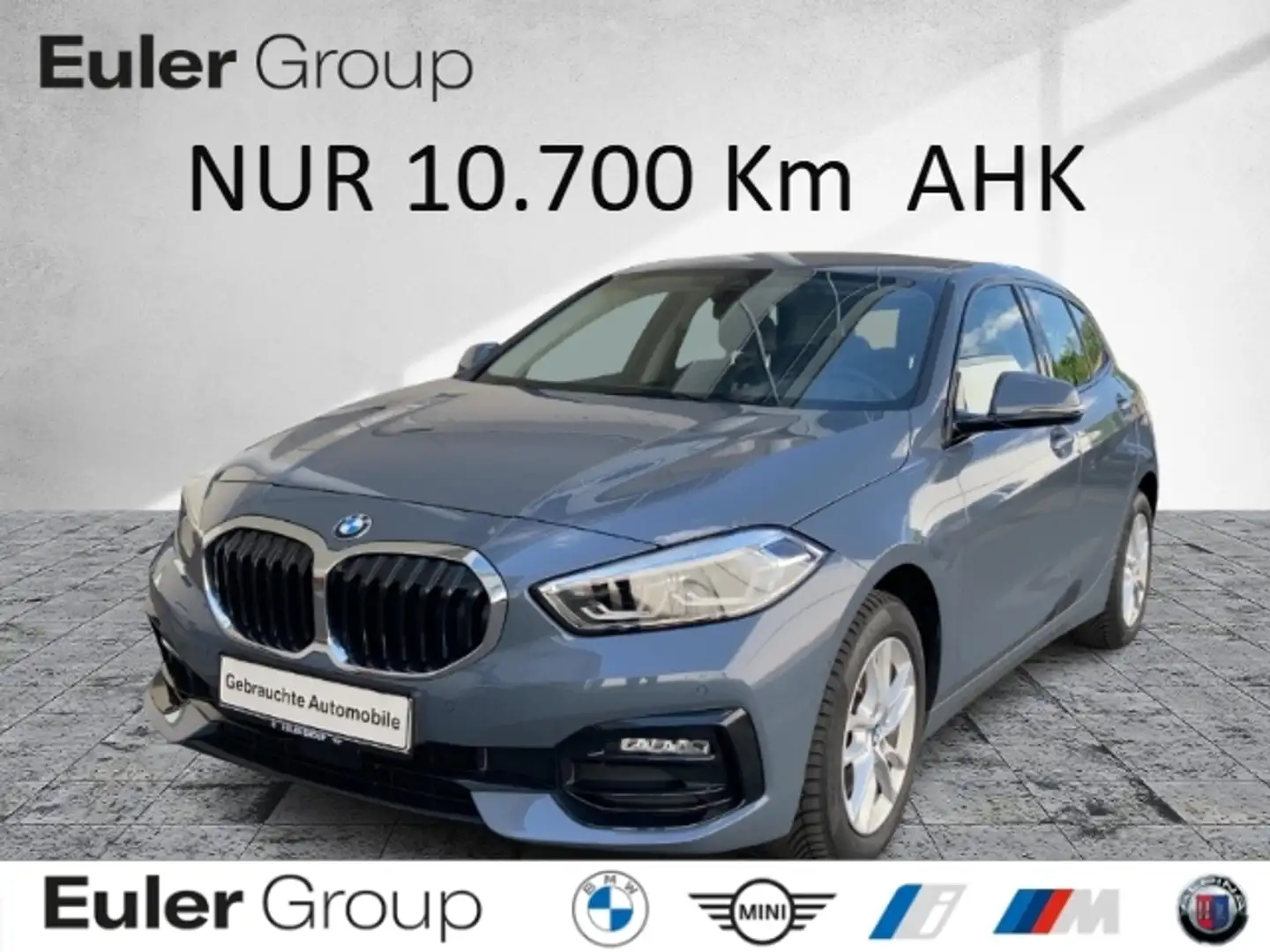 BMW 118 i Sport Line AHK AdLED ParkAss Hifi ComfDigiCockpi Grau - 1
